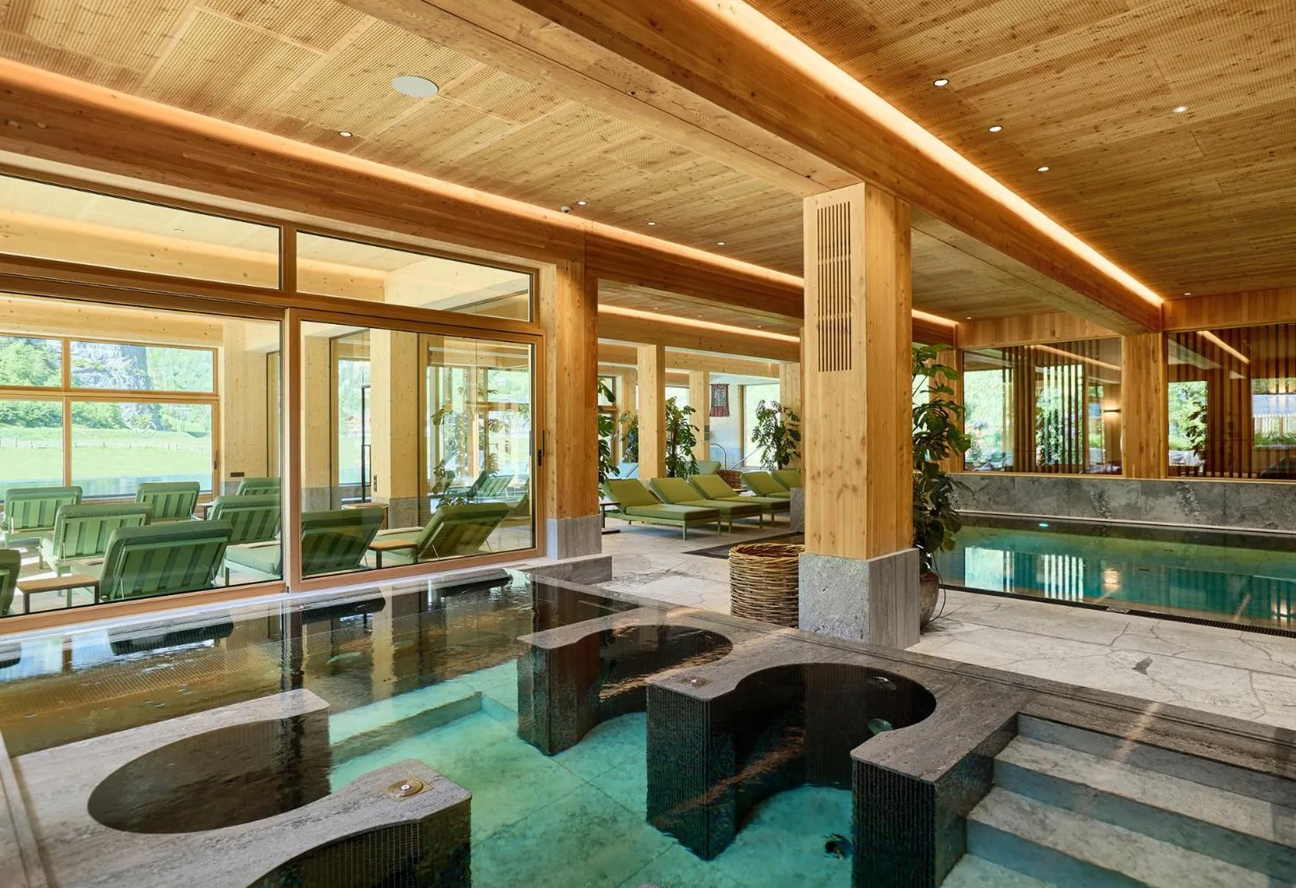 Pool view in Gut Stiluppe - 4 Sterne Superior Good Life Hotel