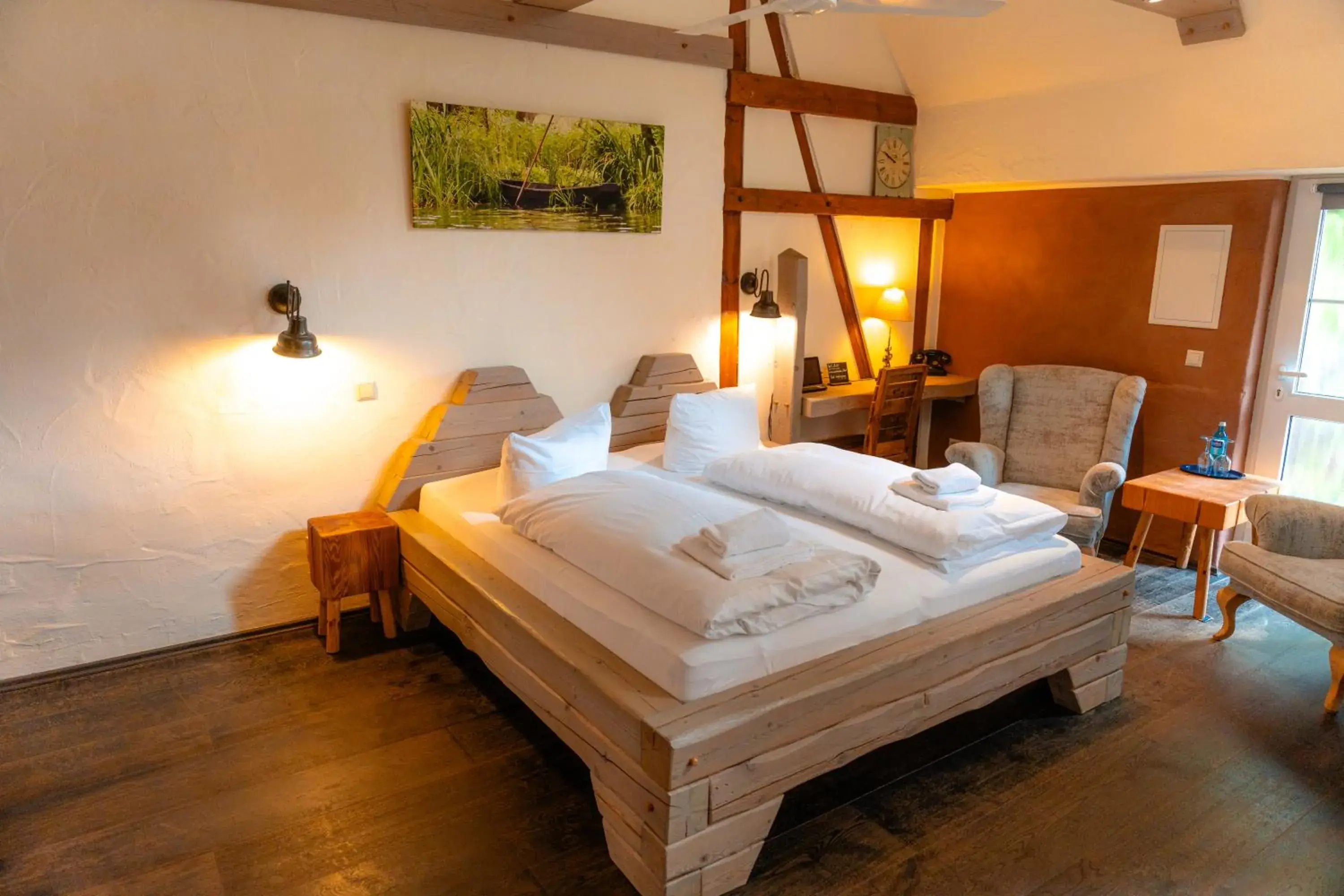 Deluxe Double Room with Sauna - single occupancy in Hotel Kolonieschänke Deluxe Double Room with Sauna - single occupancy in Hotel Kolonieschänke