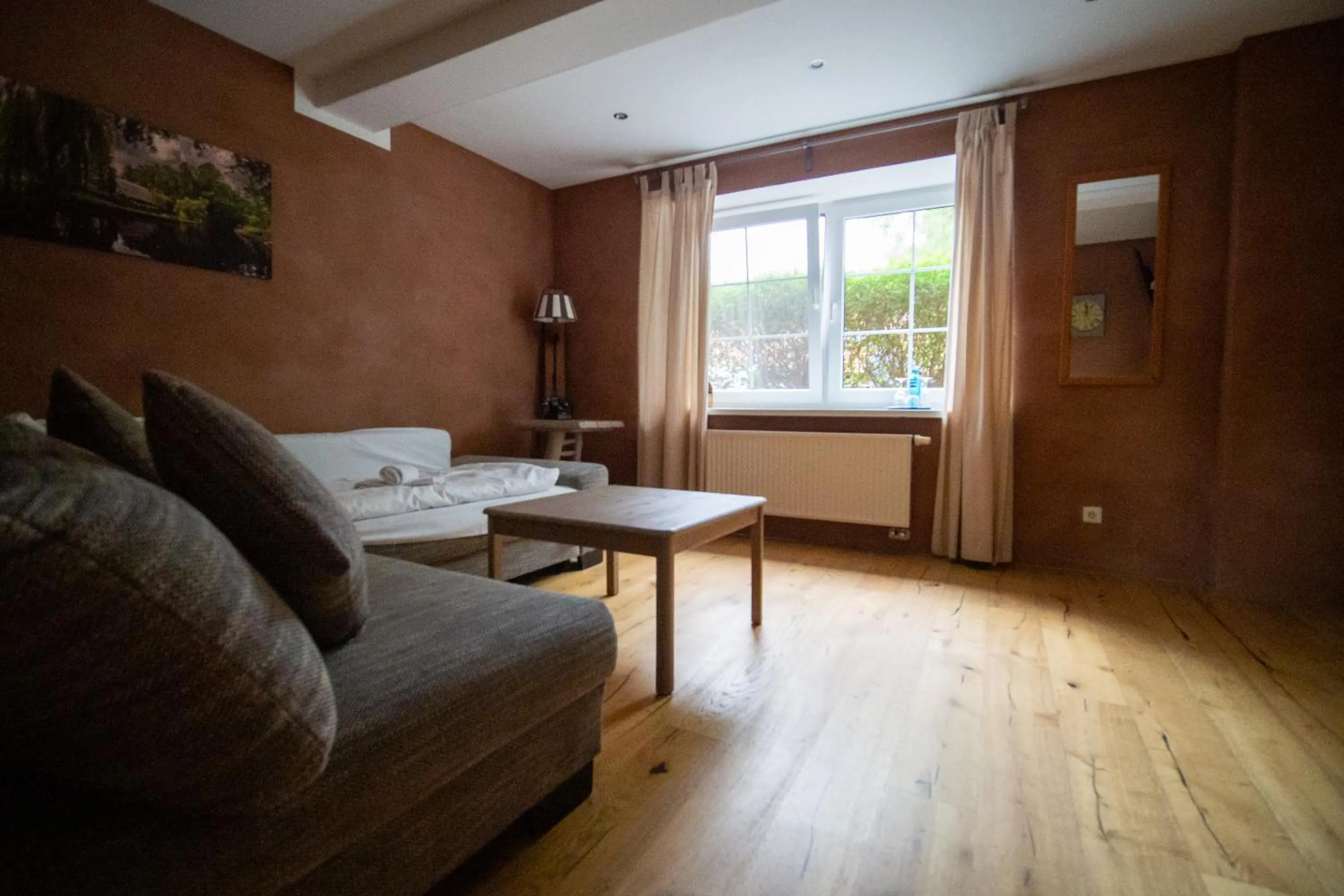 Living room, Bed in Hotel Kolonieschänke