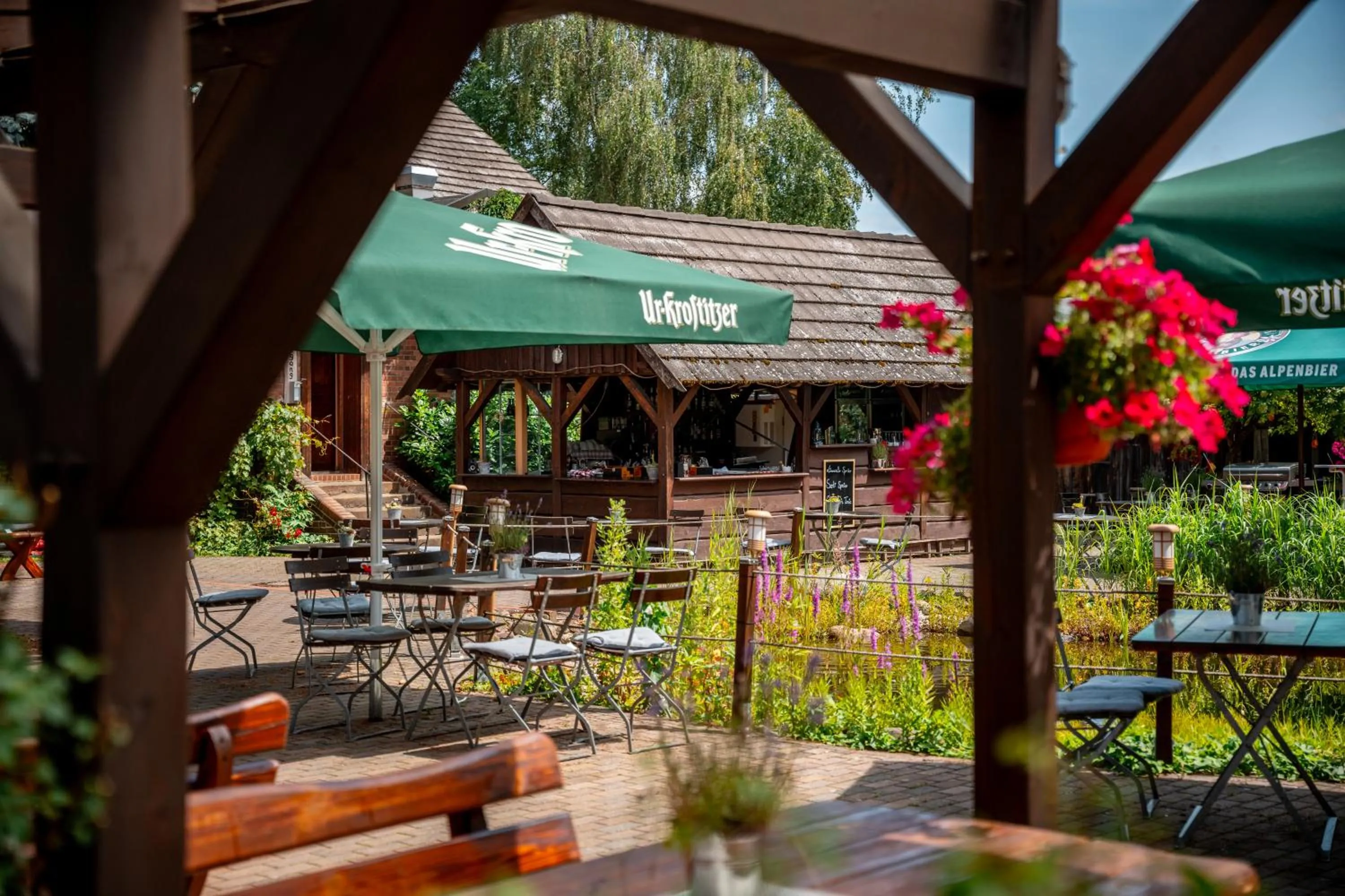 Patio in Hotel Kolonieschänke