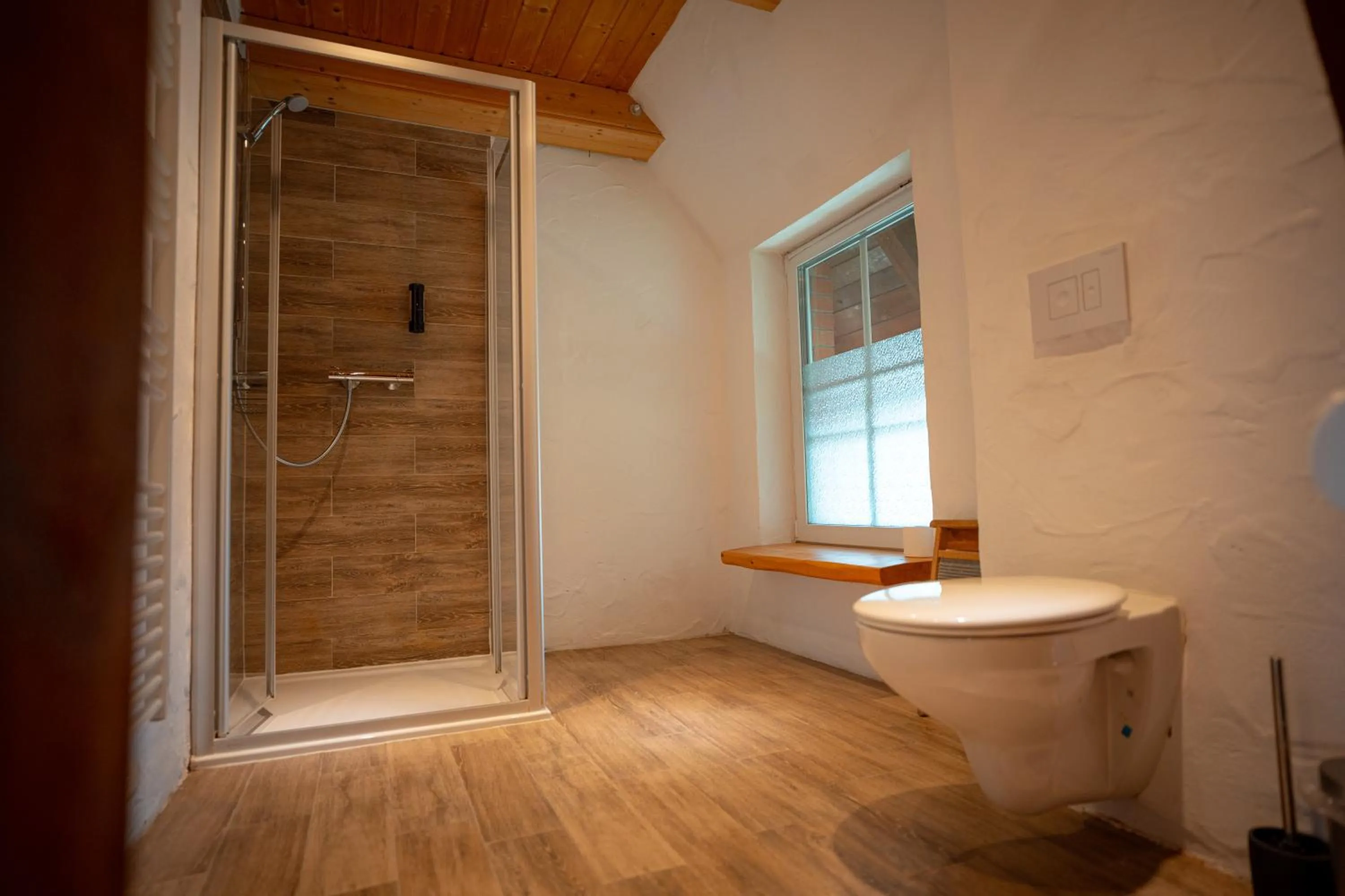 Shower in Hotel Kolonieschänke