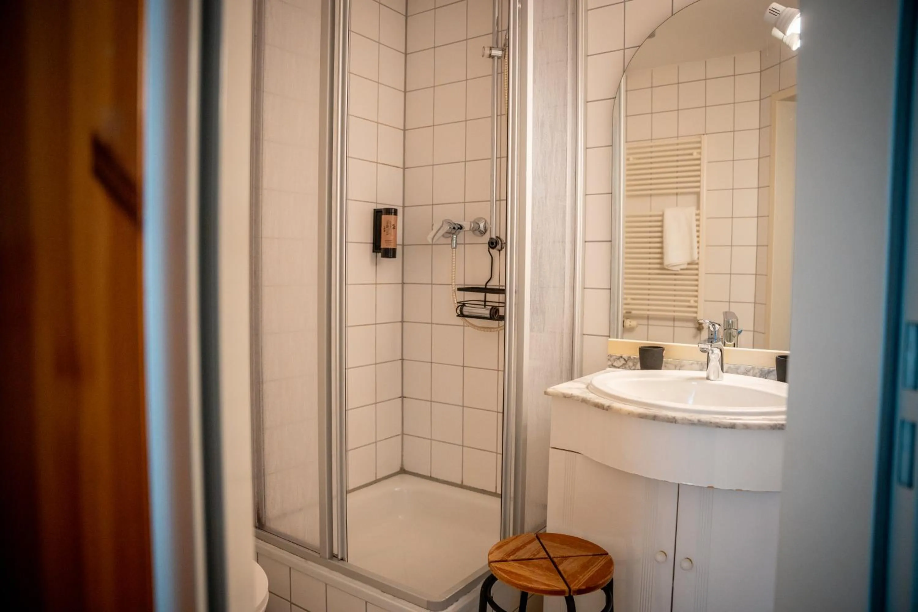Shower in Hotel Kolonieschänke