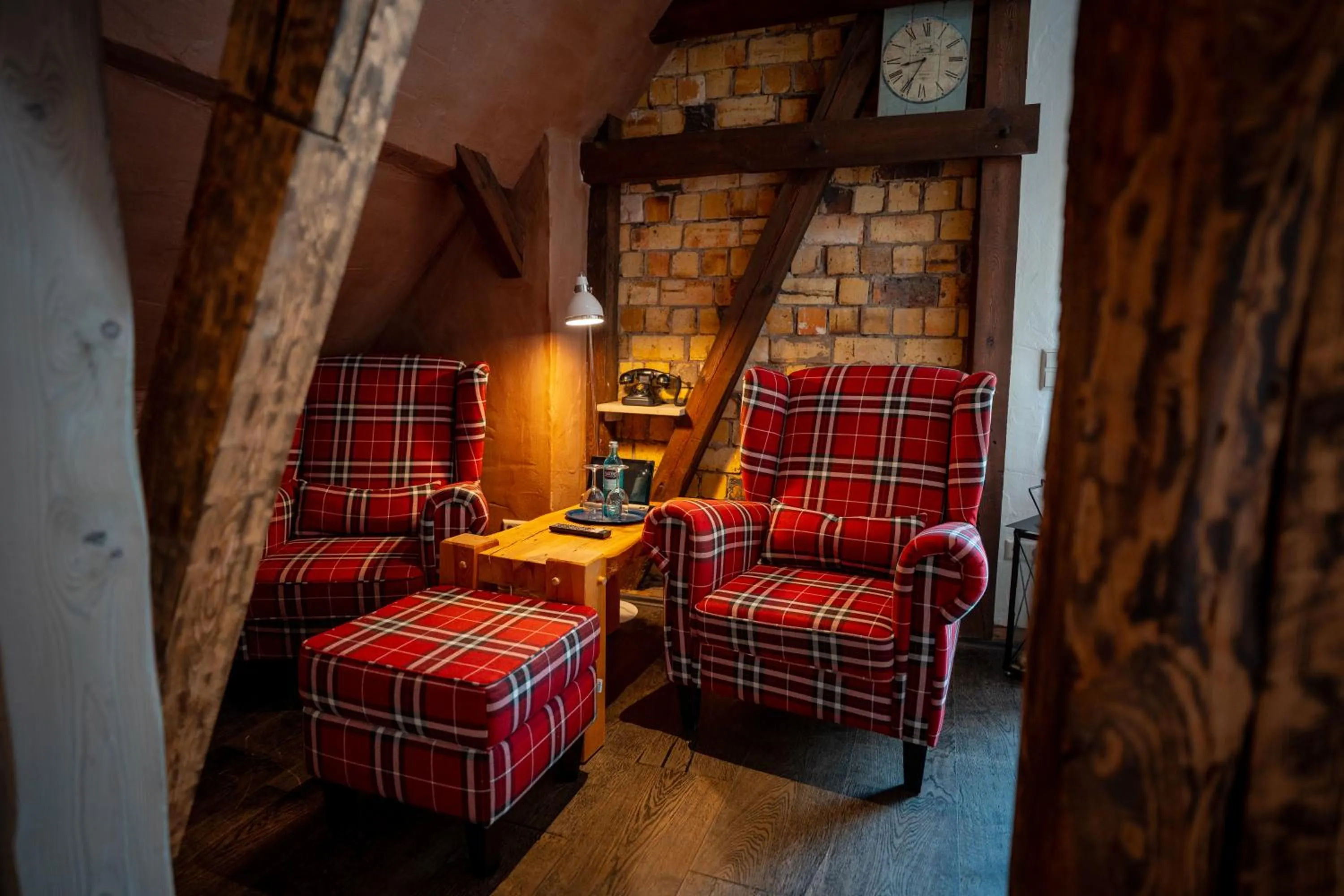 Seating area in Hotel Kolonieschänke