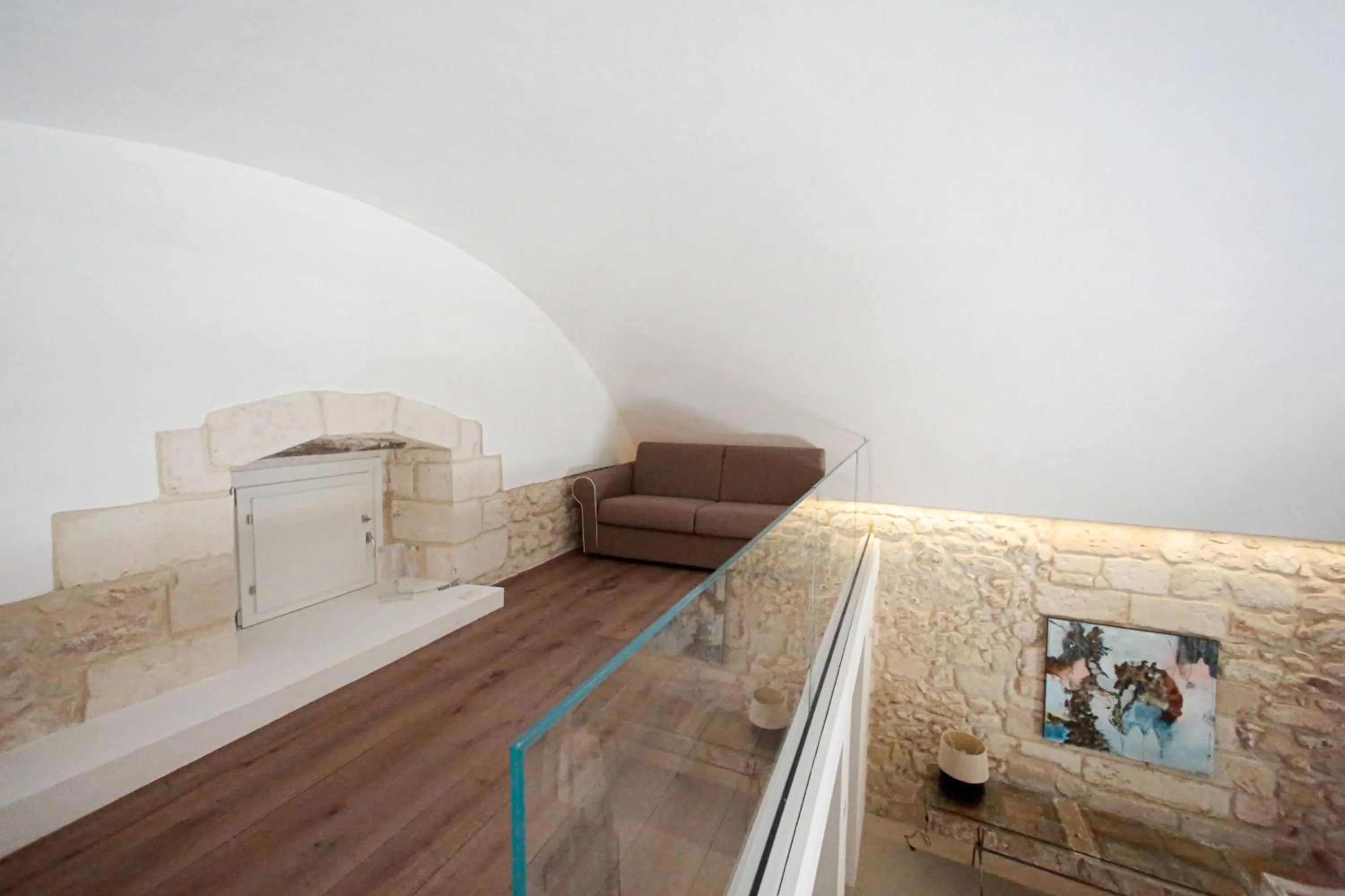 Seating area in Masseria Francescani