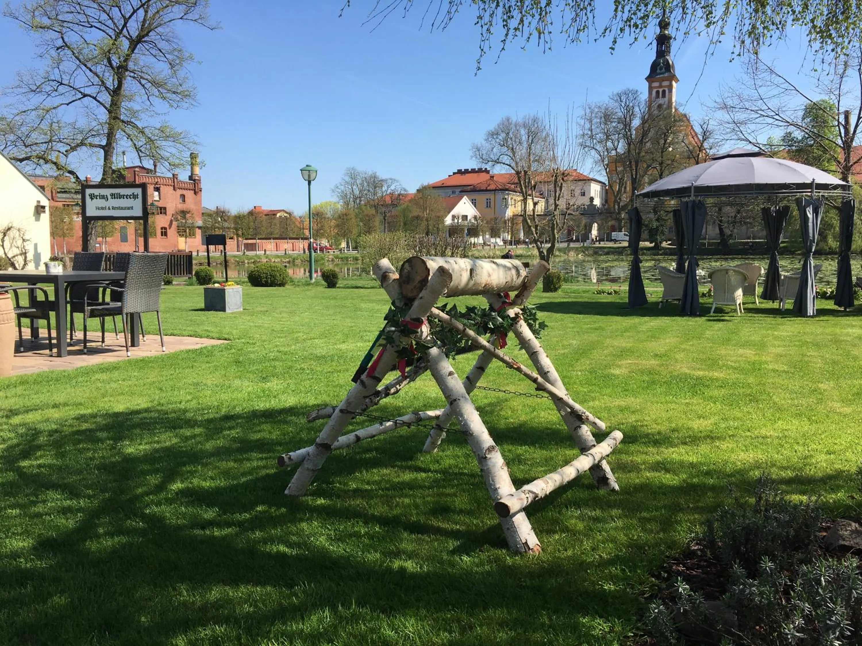 Garden in Hotel Prinz Albrecht