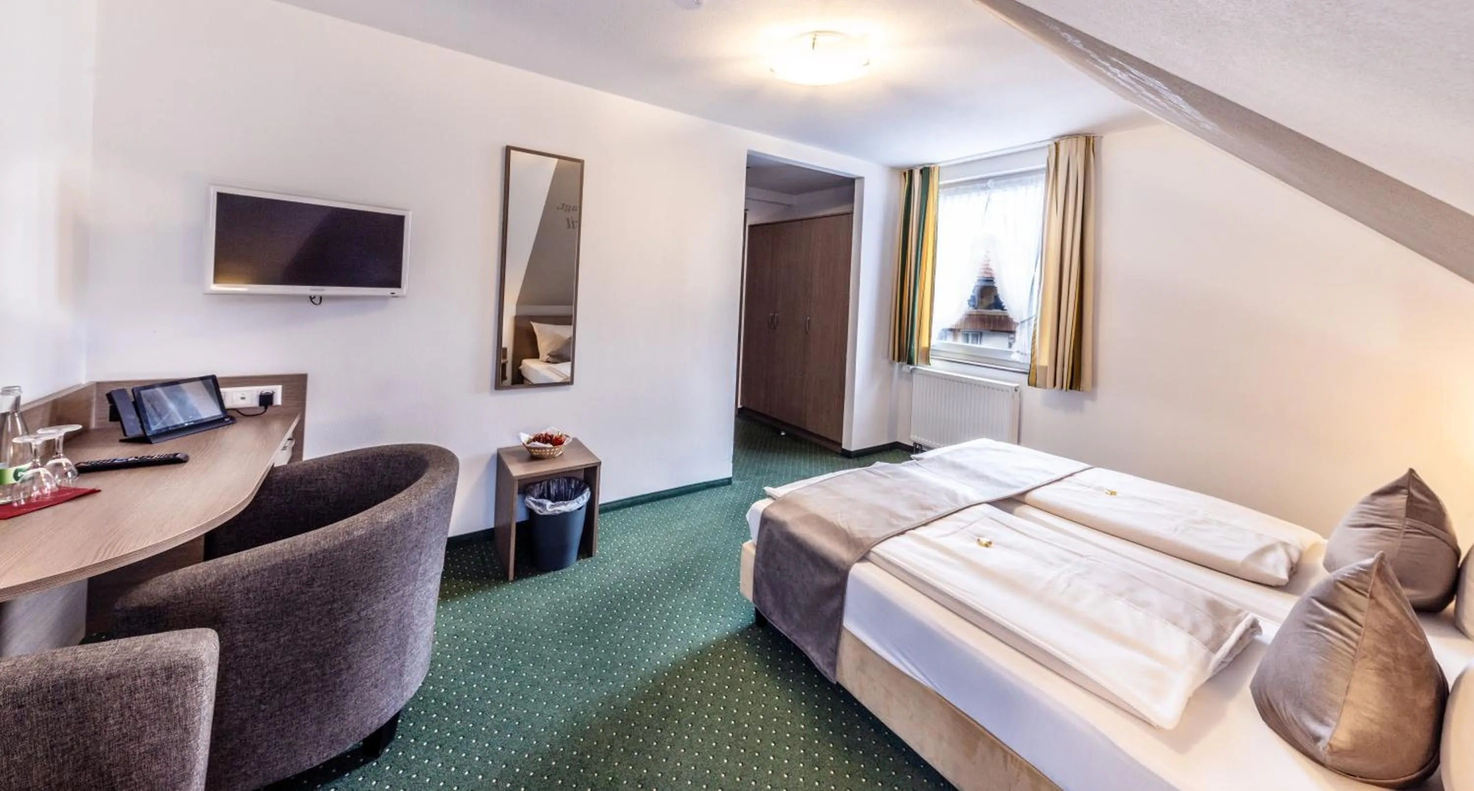 Photo of the whole room, Bed in Hotel Restaurant Schwörer