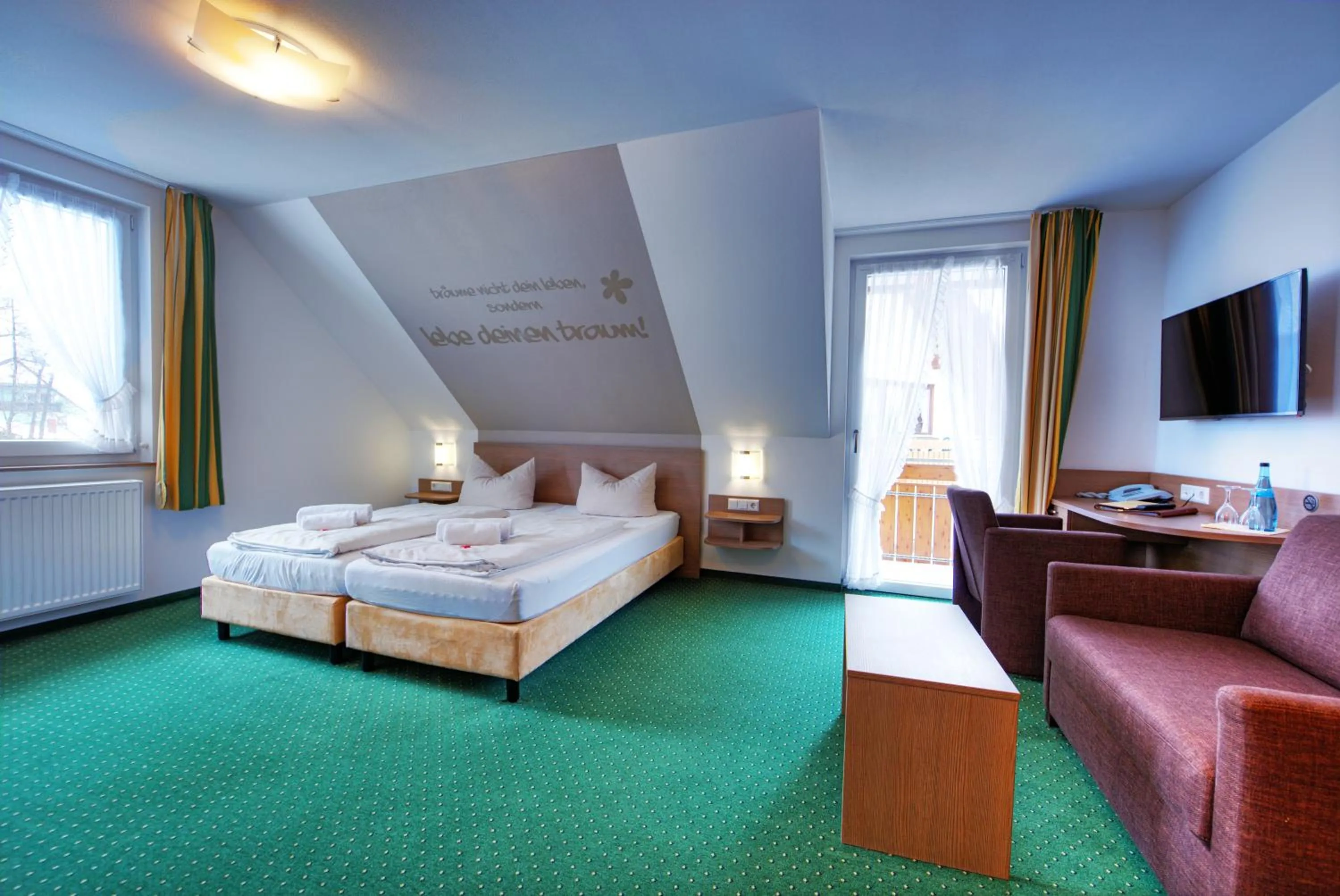 Photo of the whole room, Bed in Hotel Restaurant Schwörer