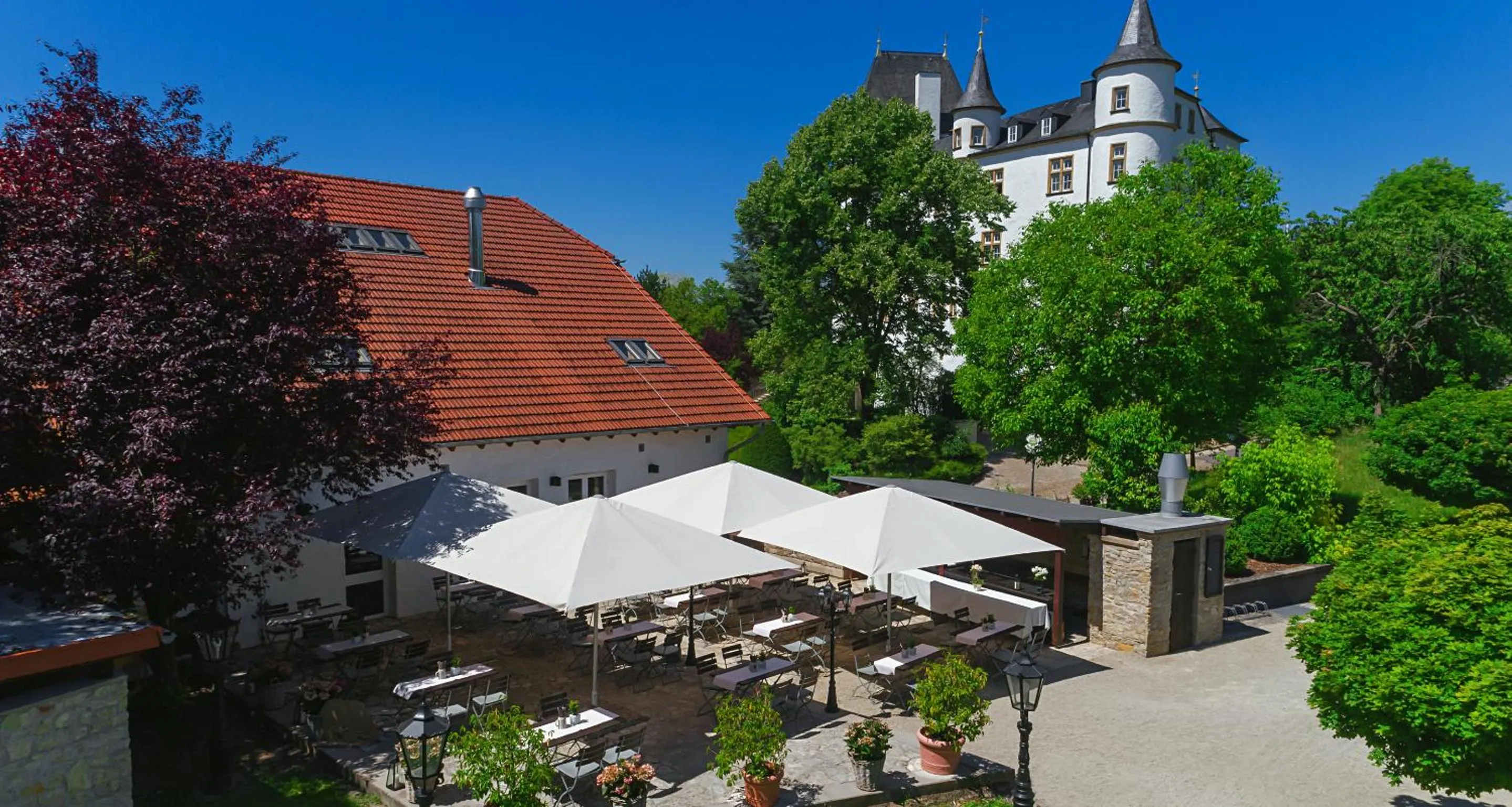 Restaurant/places to eat in Victor's Residenz-Hotel Schloss Berg