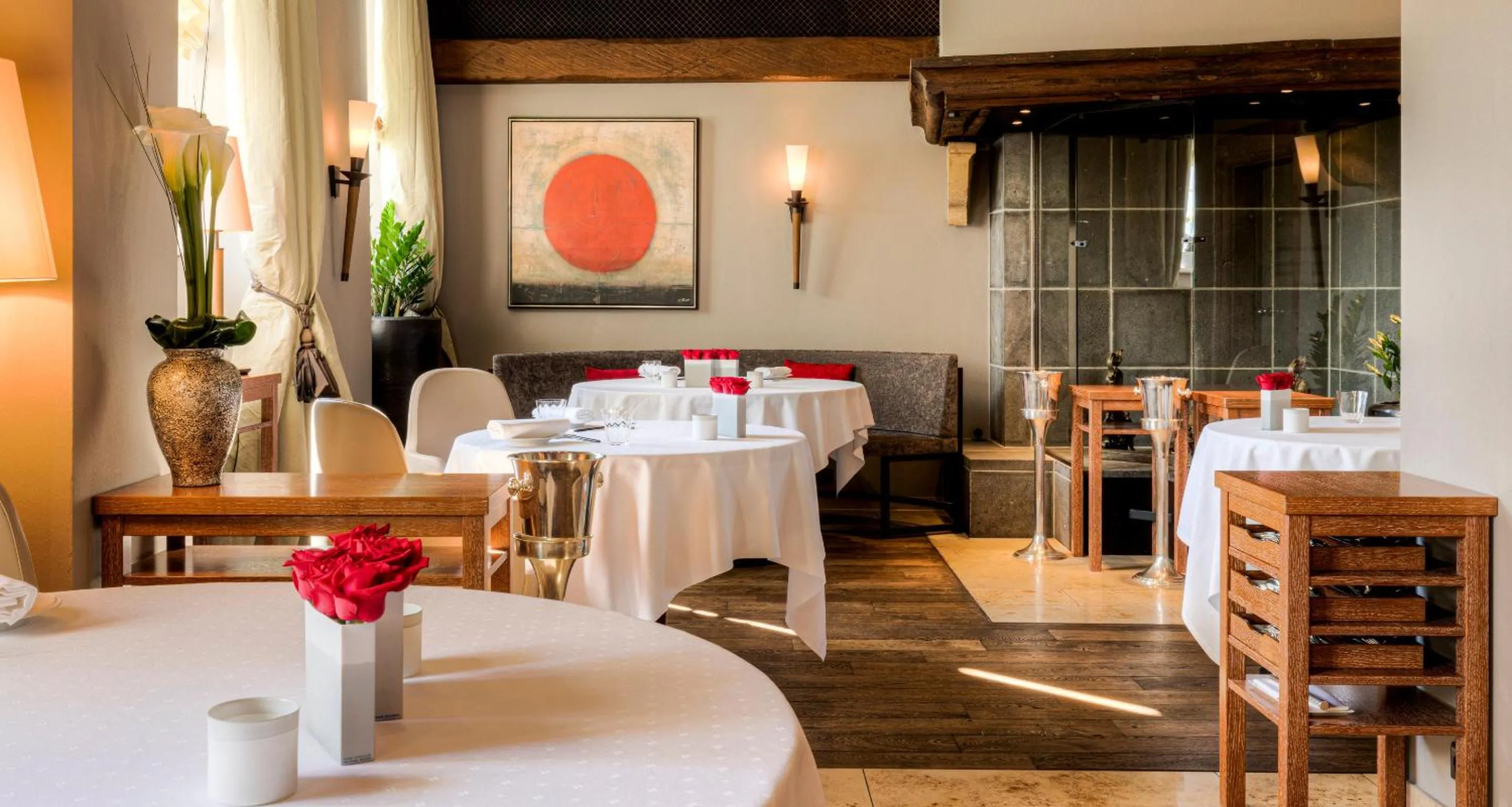 Restaurant/places to eat in Victor's Residenz-Hotel Schloss Berg