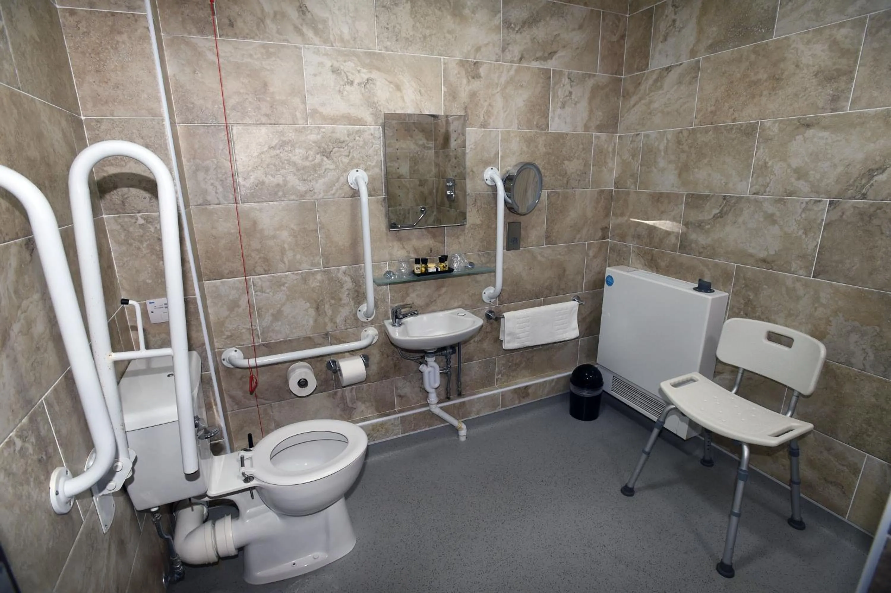 Shower in Ty Dre Town House