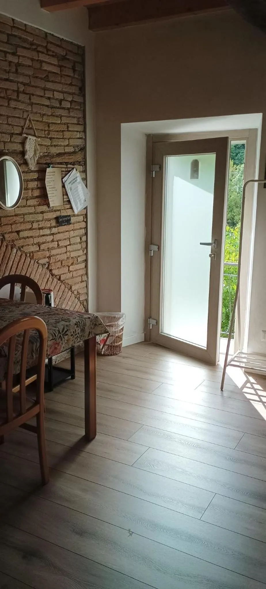 Seating area in B&B La Corte del Segrino