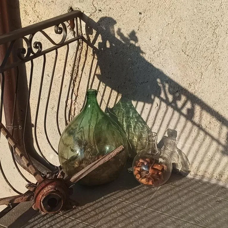 Decorative detail in B&B La Corte del Segrino