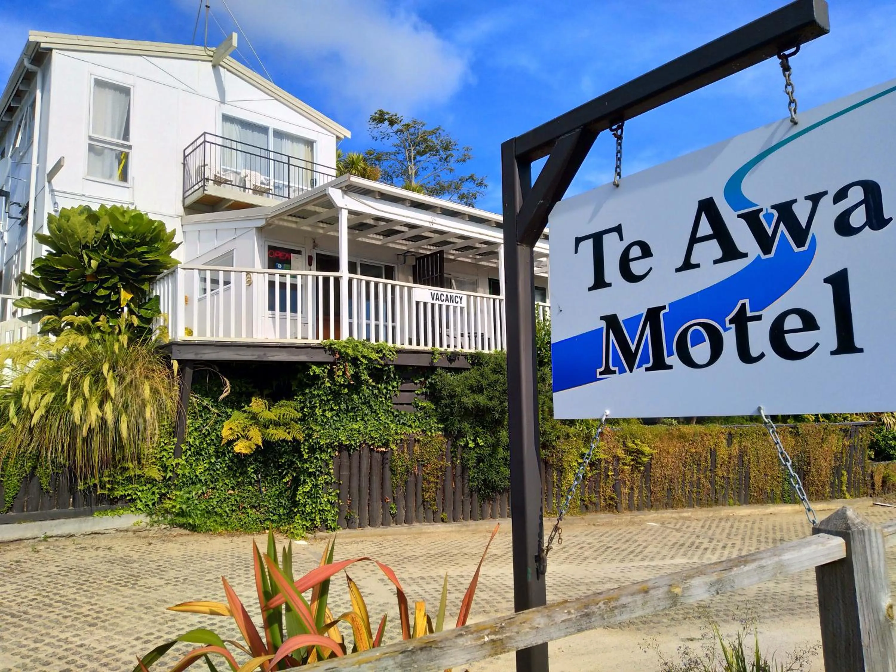 Facade/entrance in Te Awa Motel