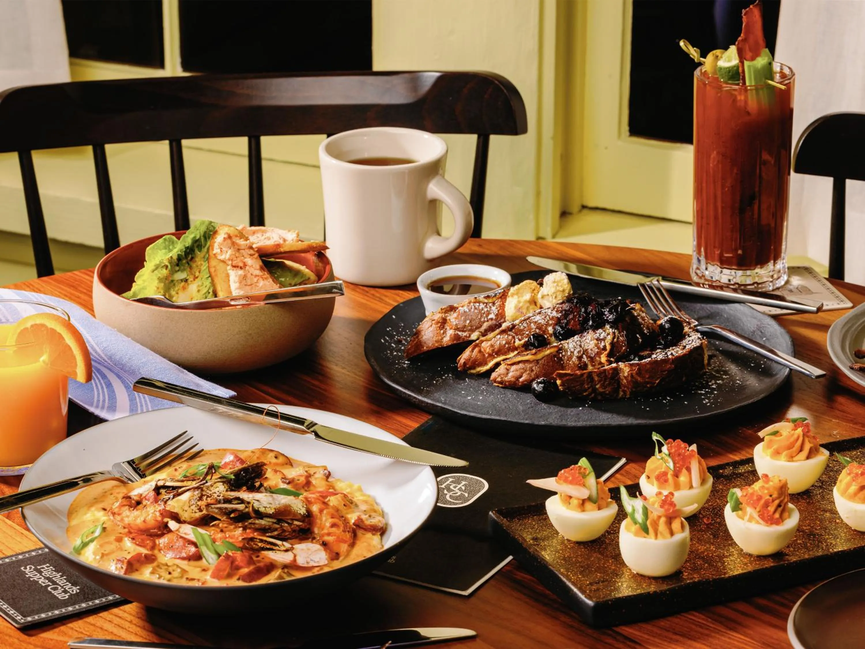 Food close-up in Trailborn Highlands