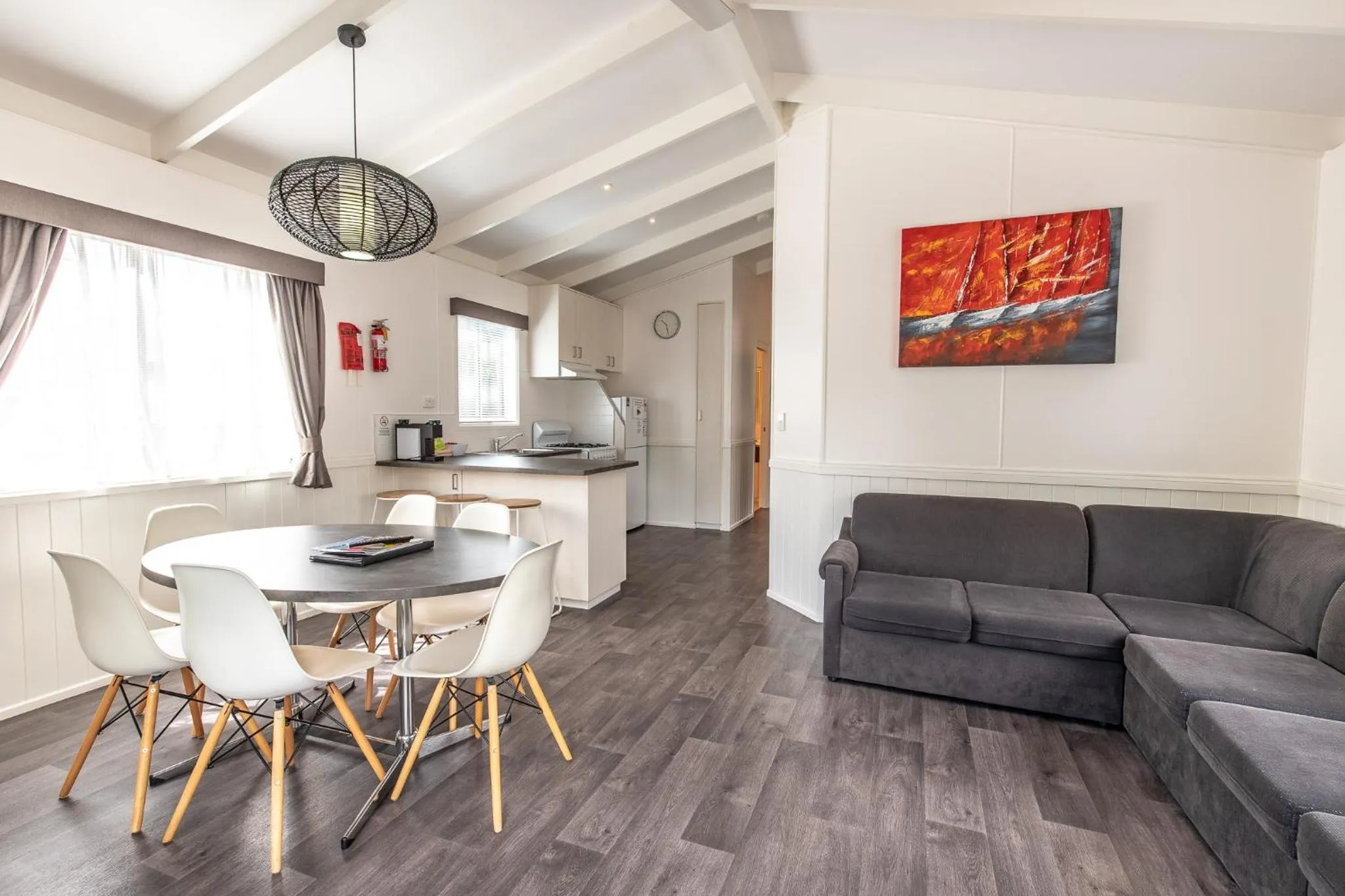 Living room in Geelong Holiday Park