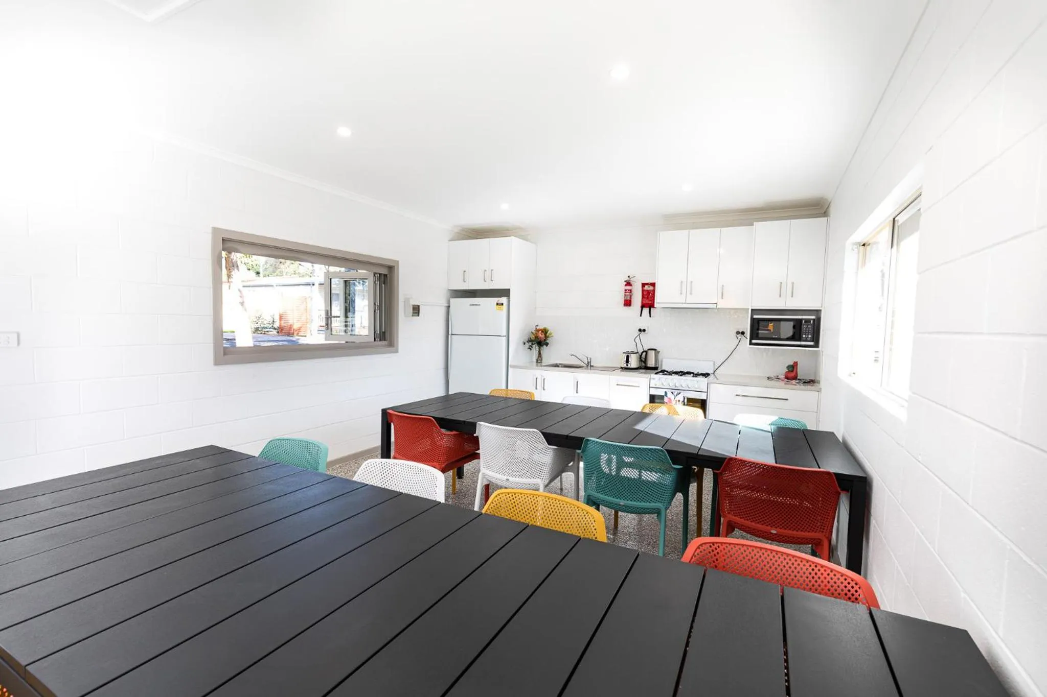 BBQ facilities in Geelong Holiday Park