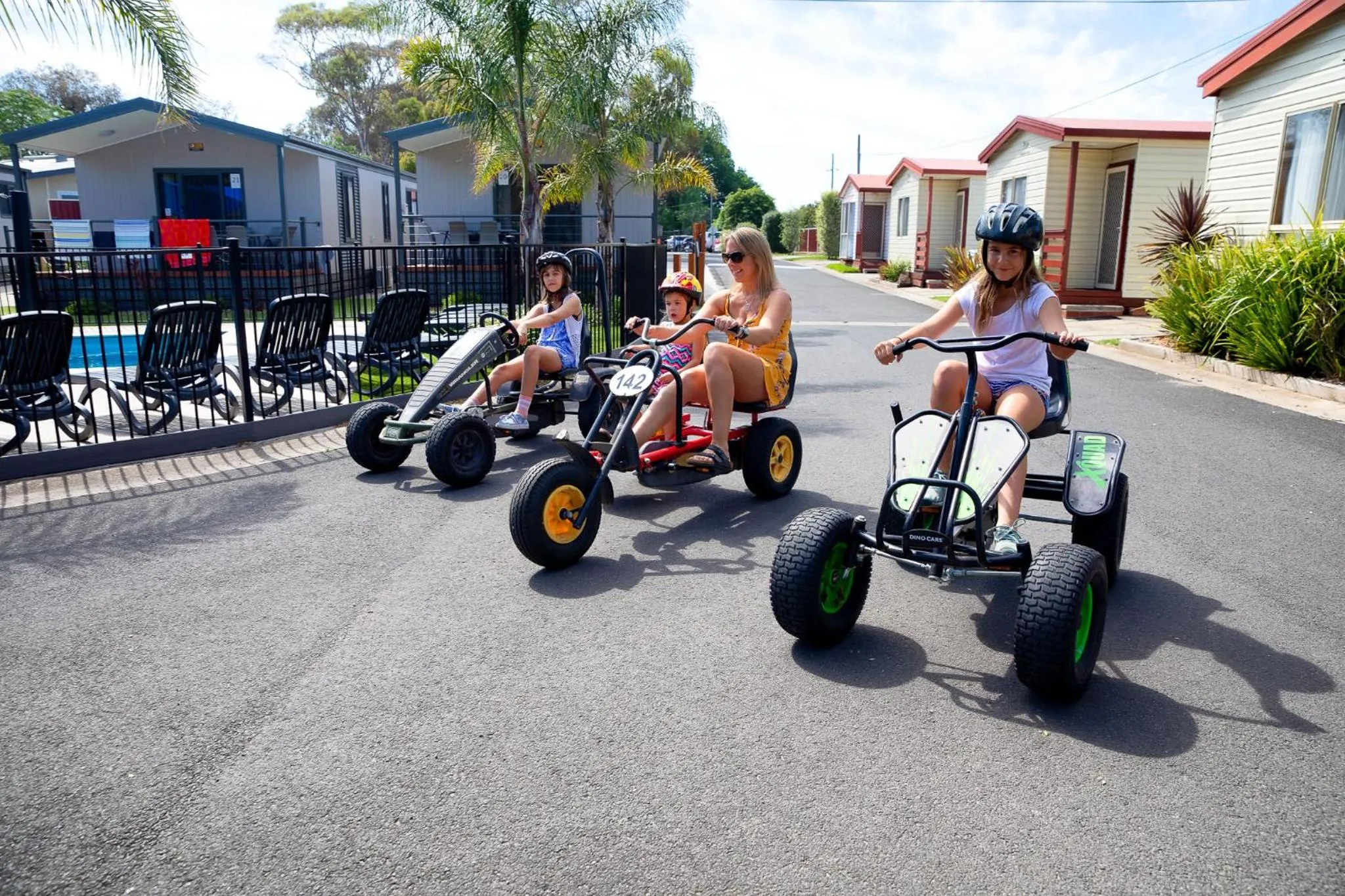 People in Geelong Holiday Park