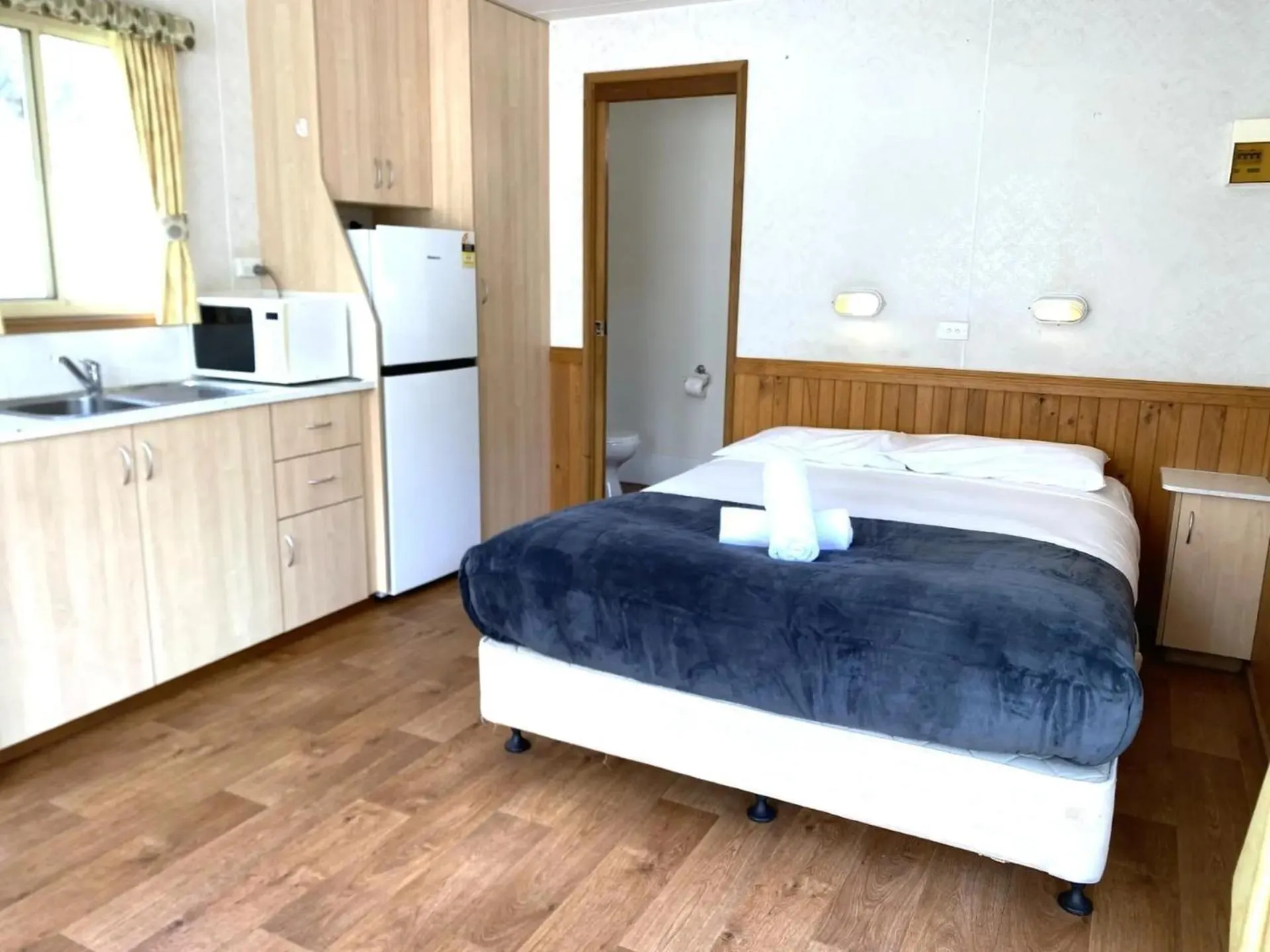 Bed in Geelong Holiday Park