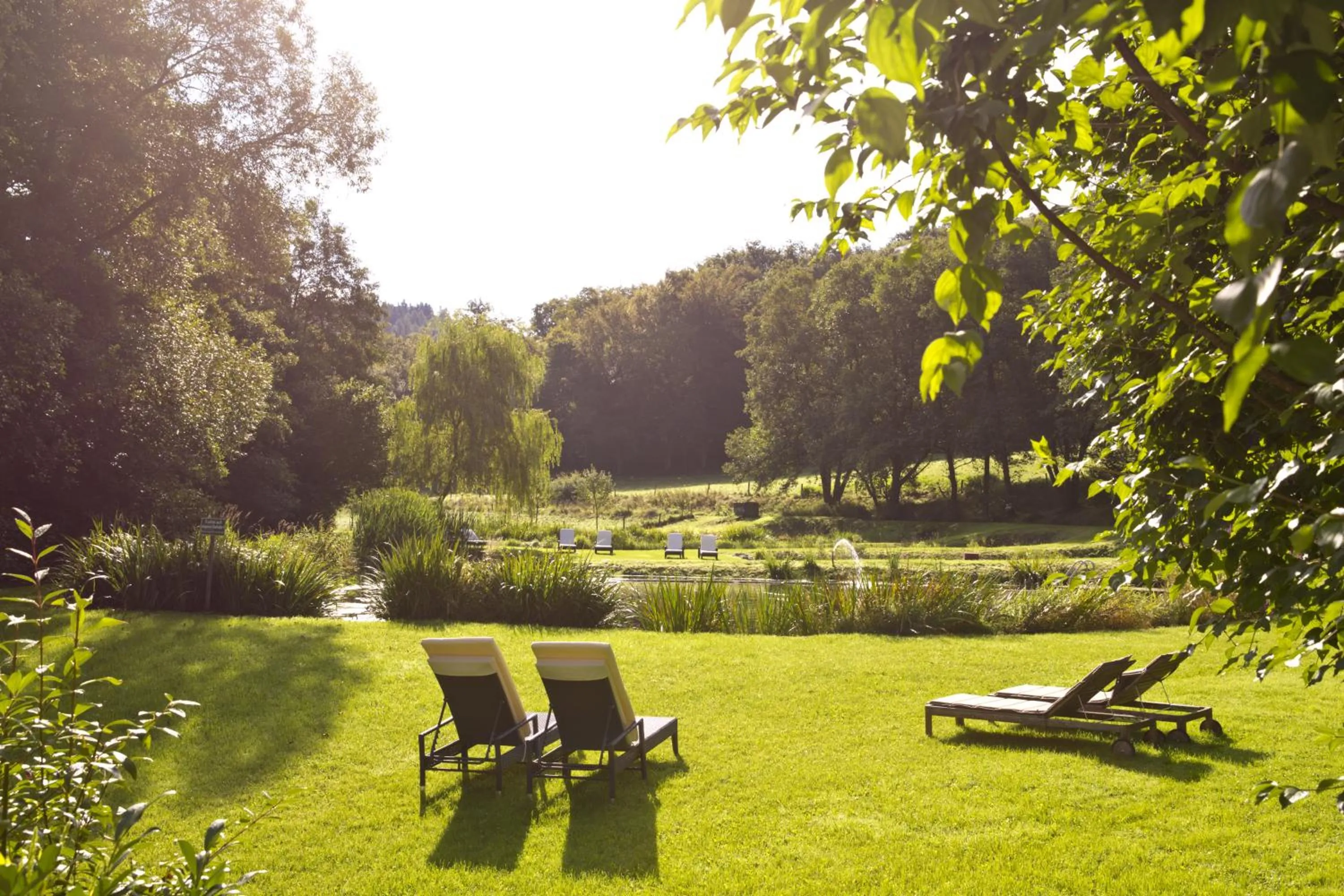 Garden in Romantik Hotel Landhaus Bärenmühle