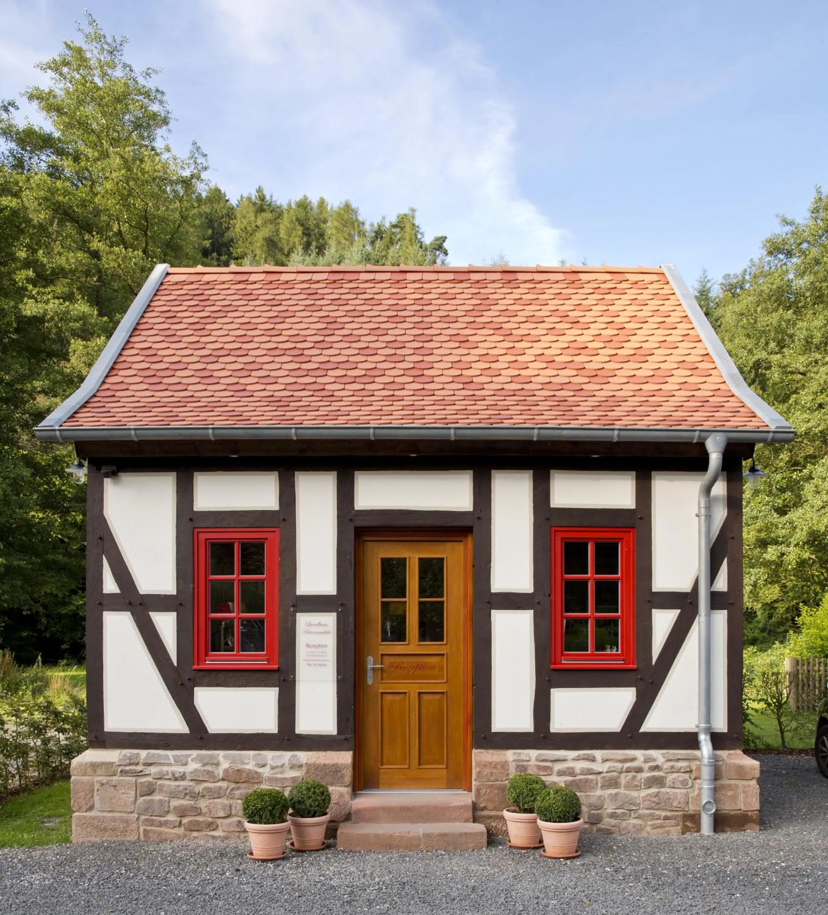 Lobby or reception in Romantik Hotel Landhaus Bärenmühle