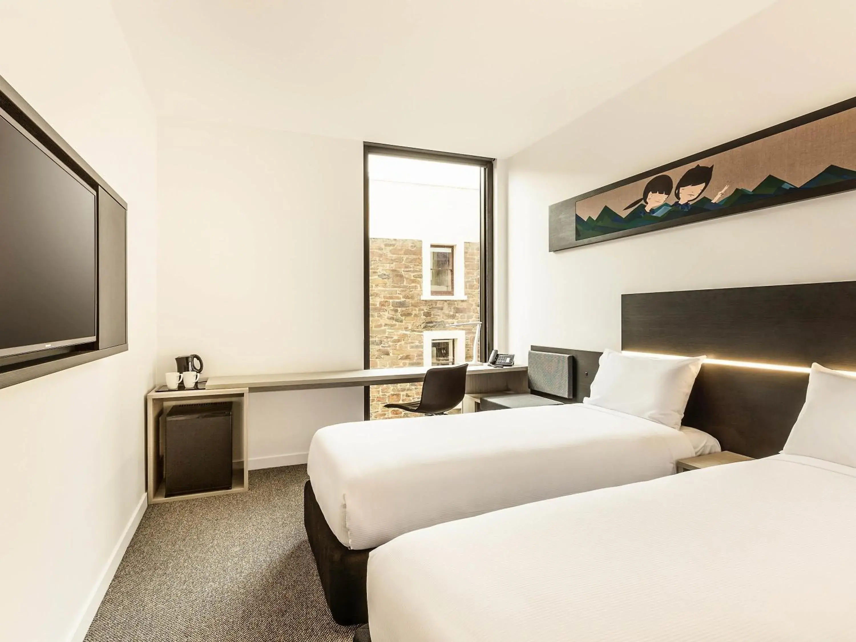 Standard Twin Room in ibis Adelaide Standard Twin Room in ibis Adelaide