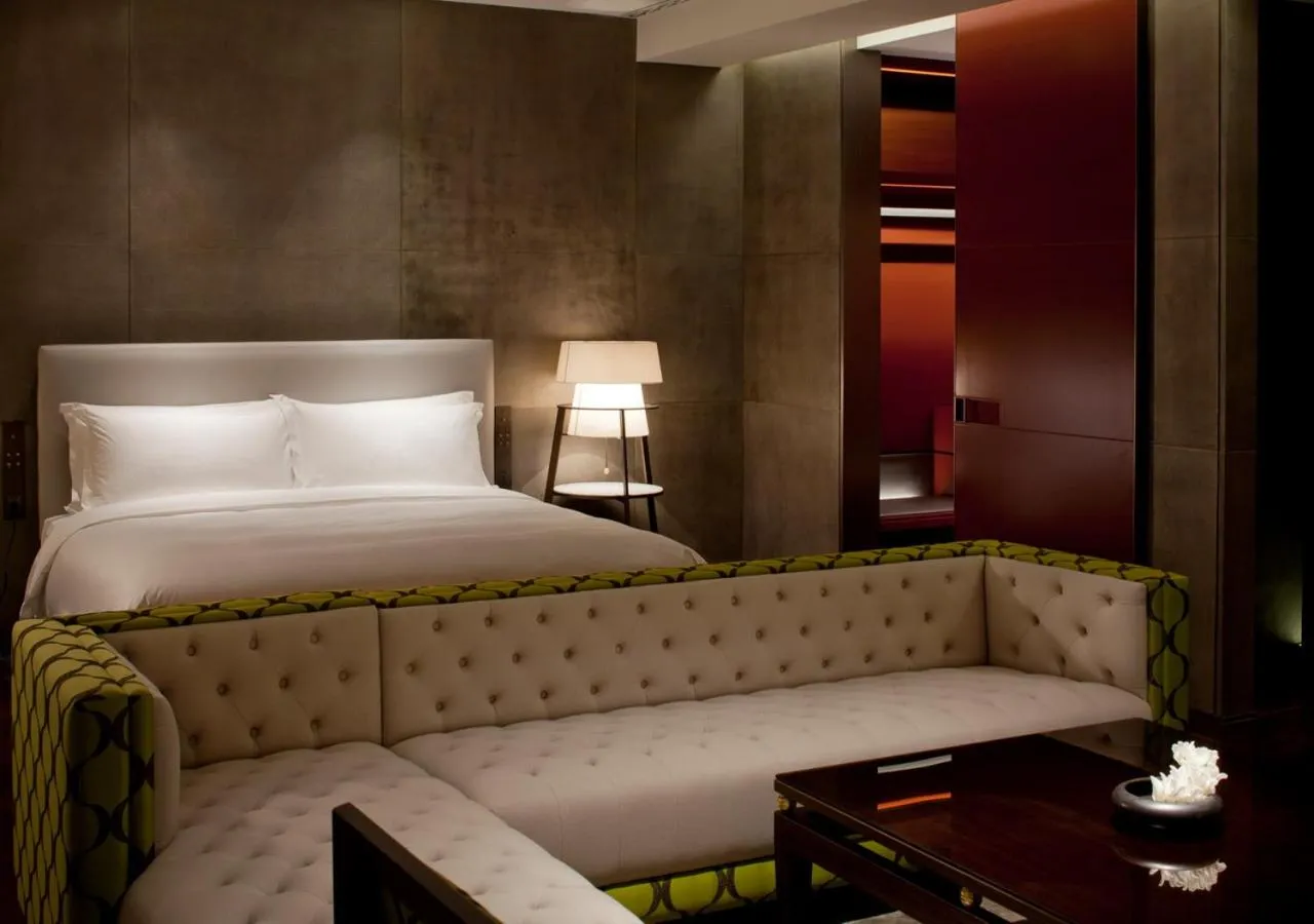 Bed in Diaoyutai Boutique Hotel Chengdu