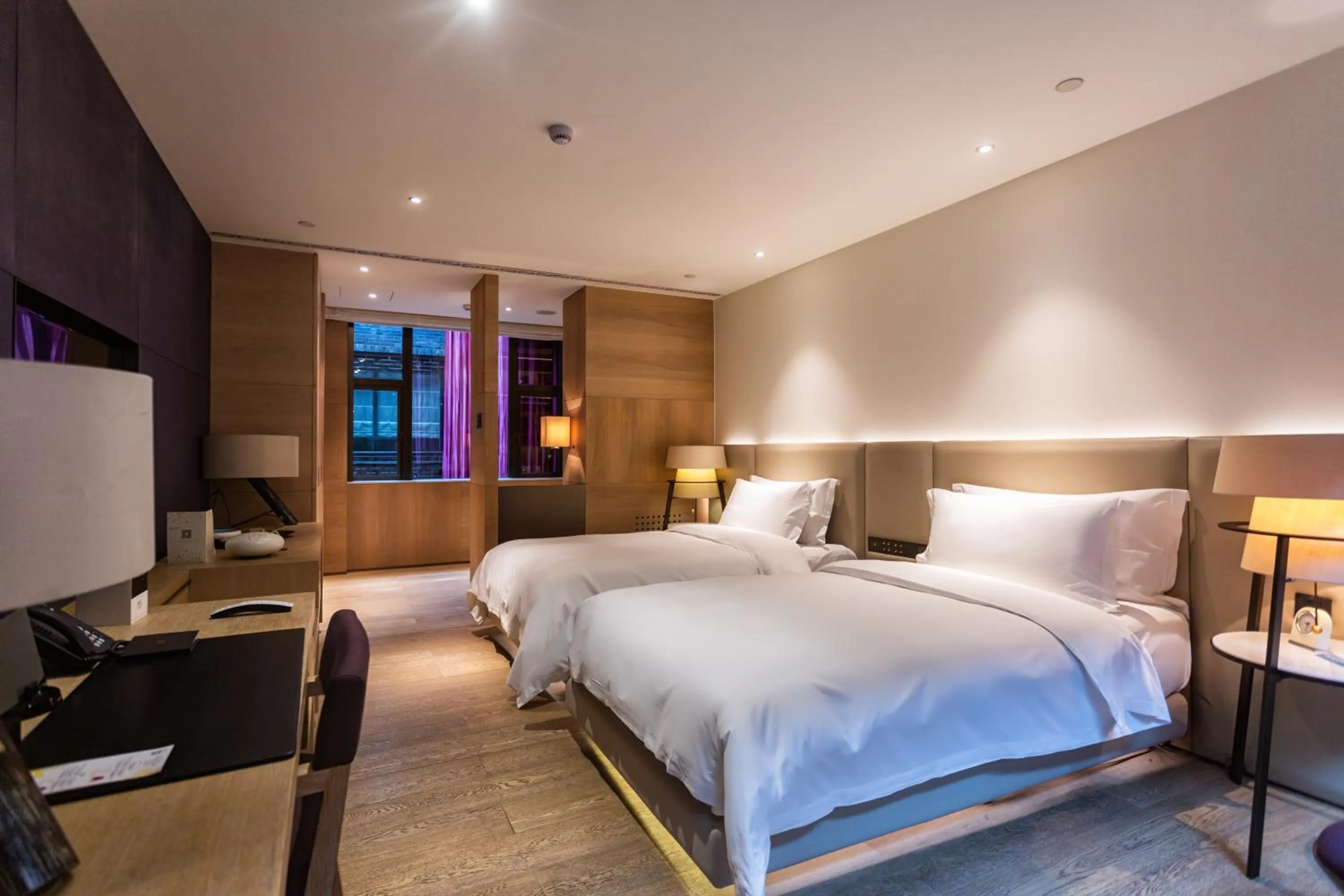 Bed in Diaoyutai Boutique Hotel Chengdu