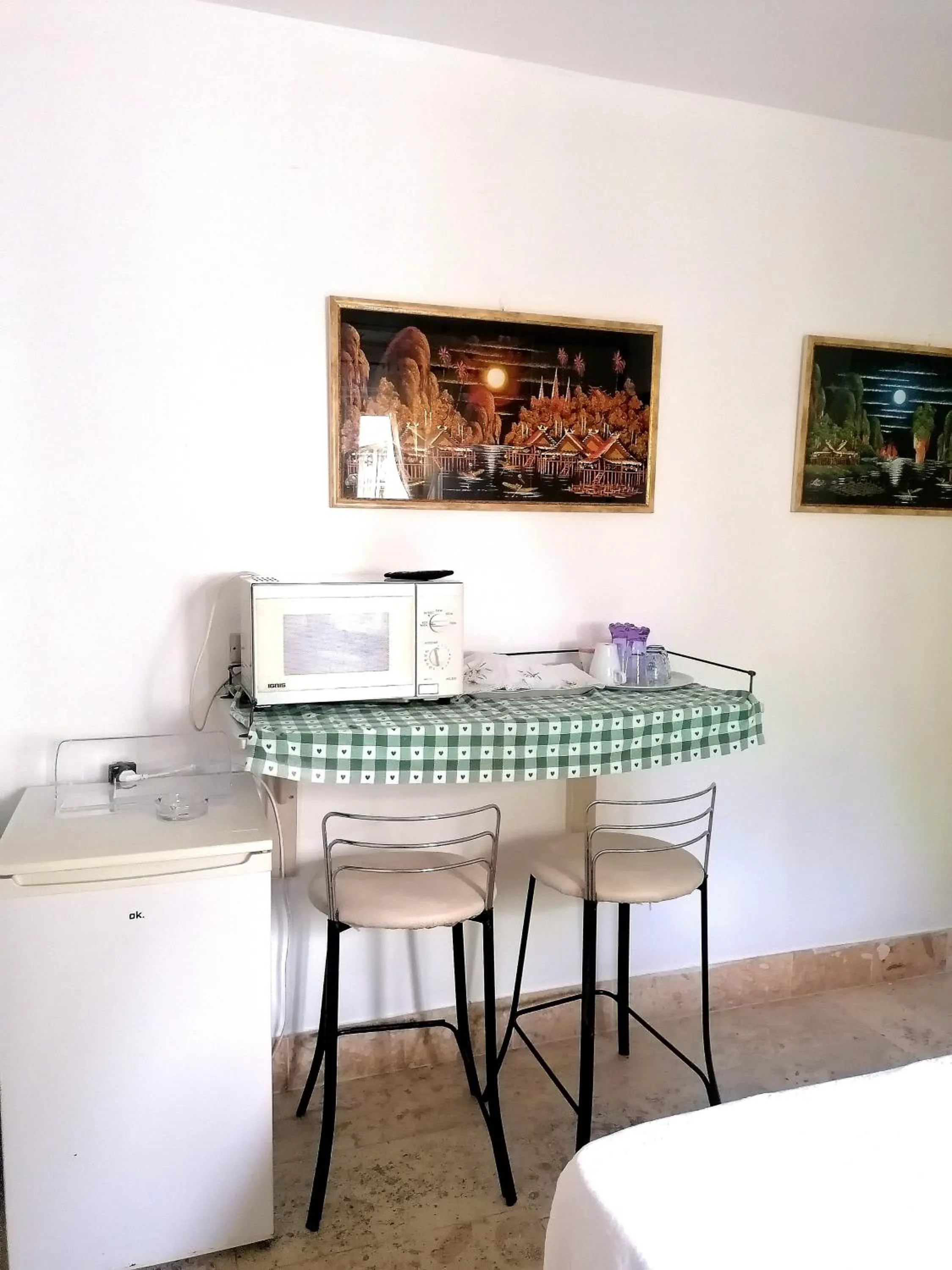 Decorative detail in Private room in the Boca Chica Resort condominium