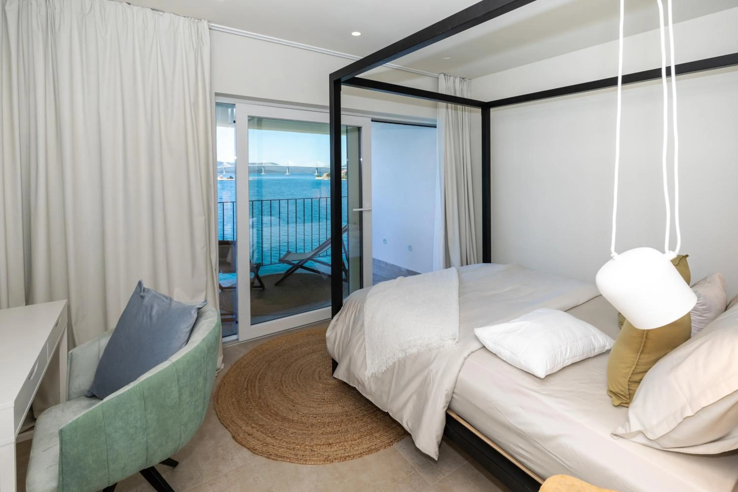 Bedroom, Bed in Villa Simpleza