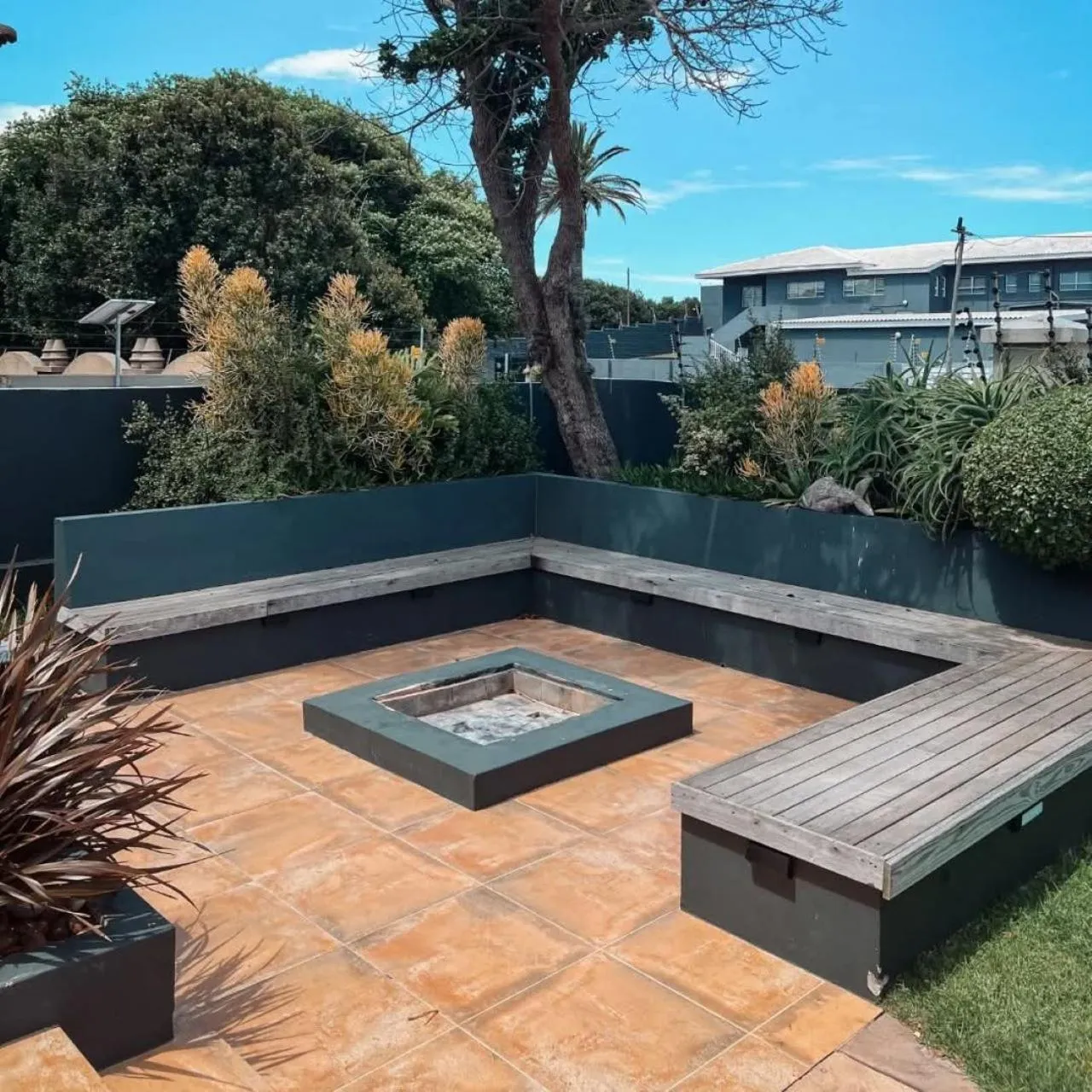 fireplace in The Mandyville Jeffreys Bay