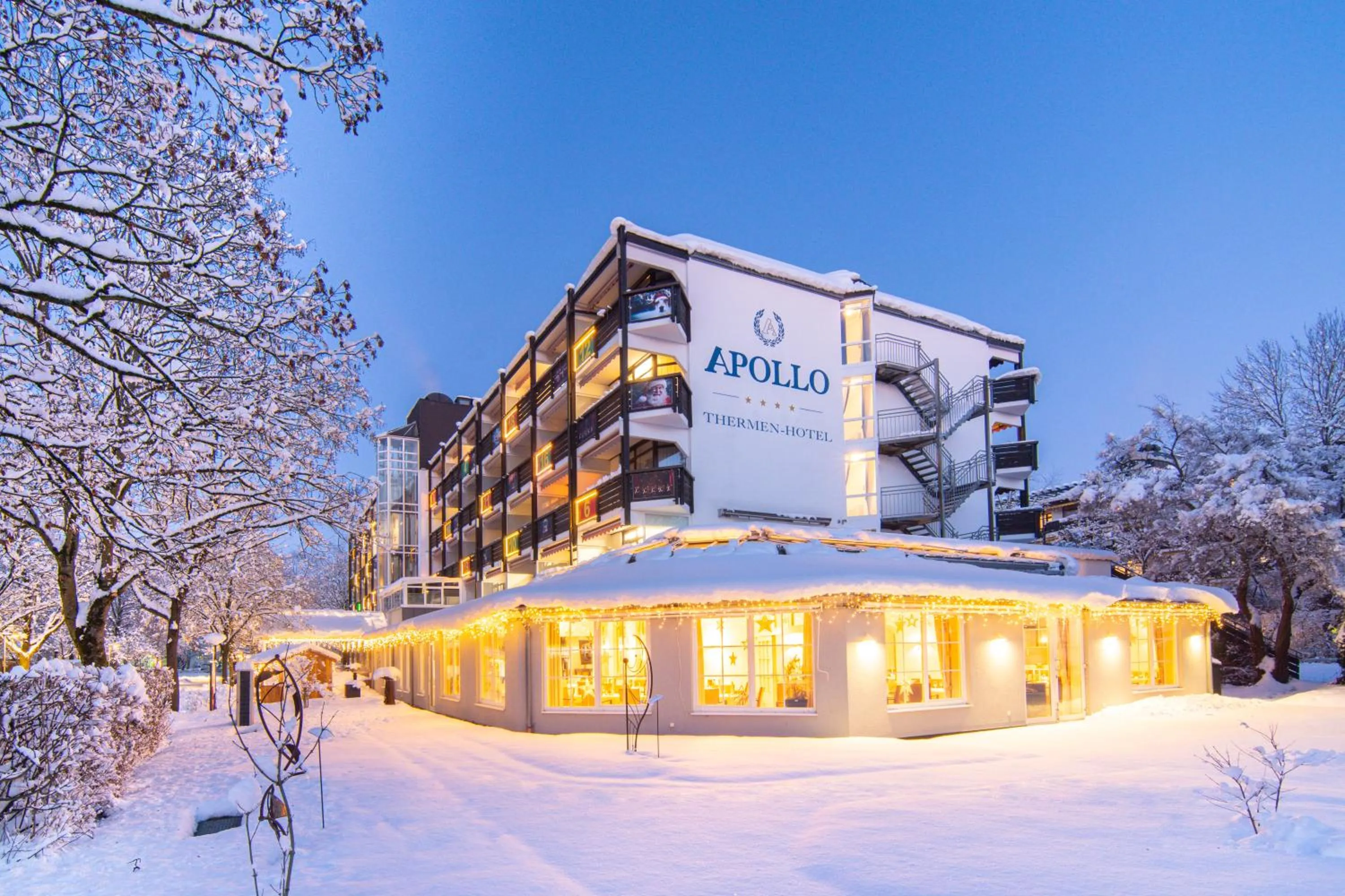 Property building in Thermenhotel Apollo