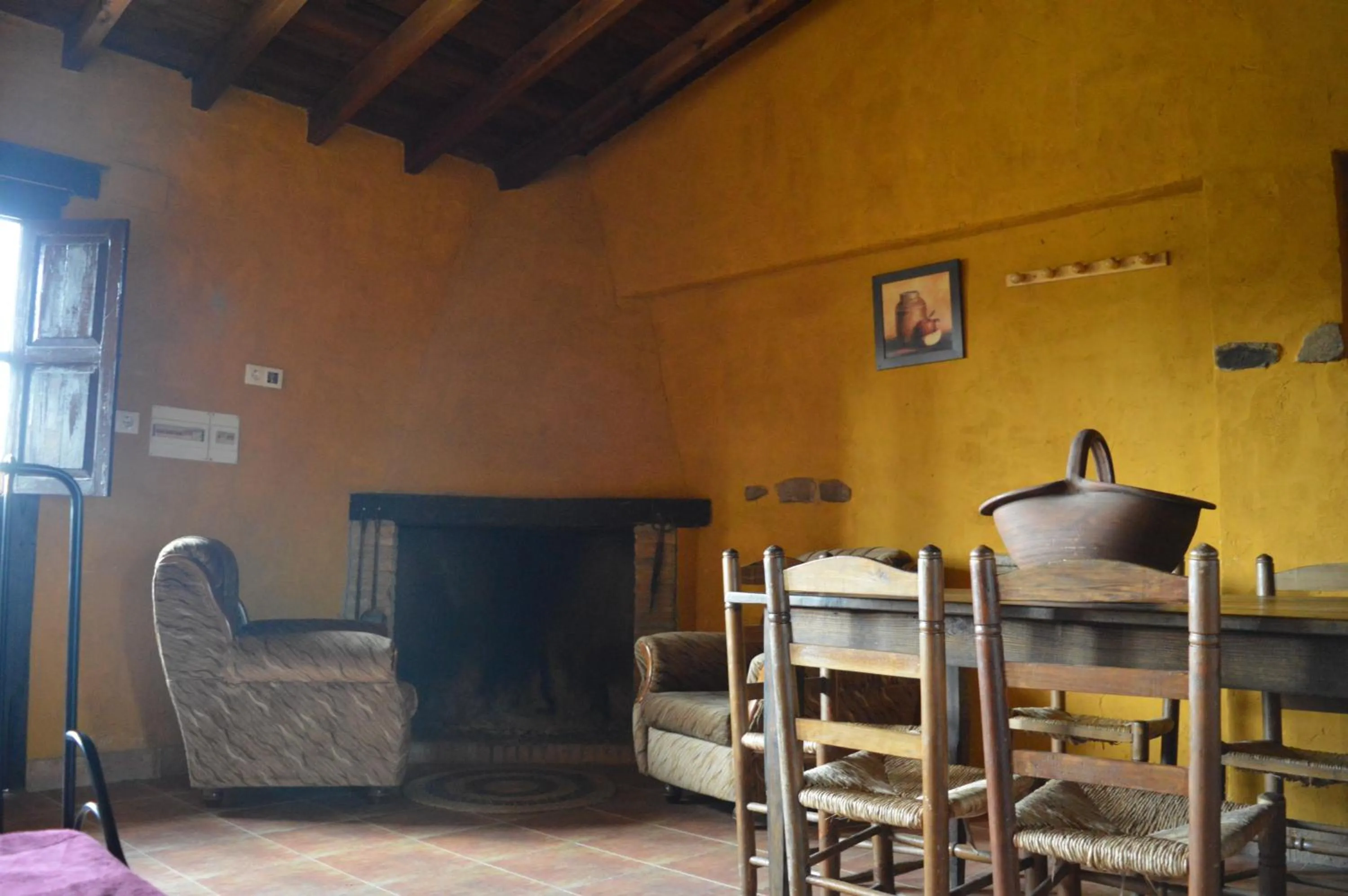 Dining area in Finca Los Caleros