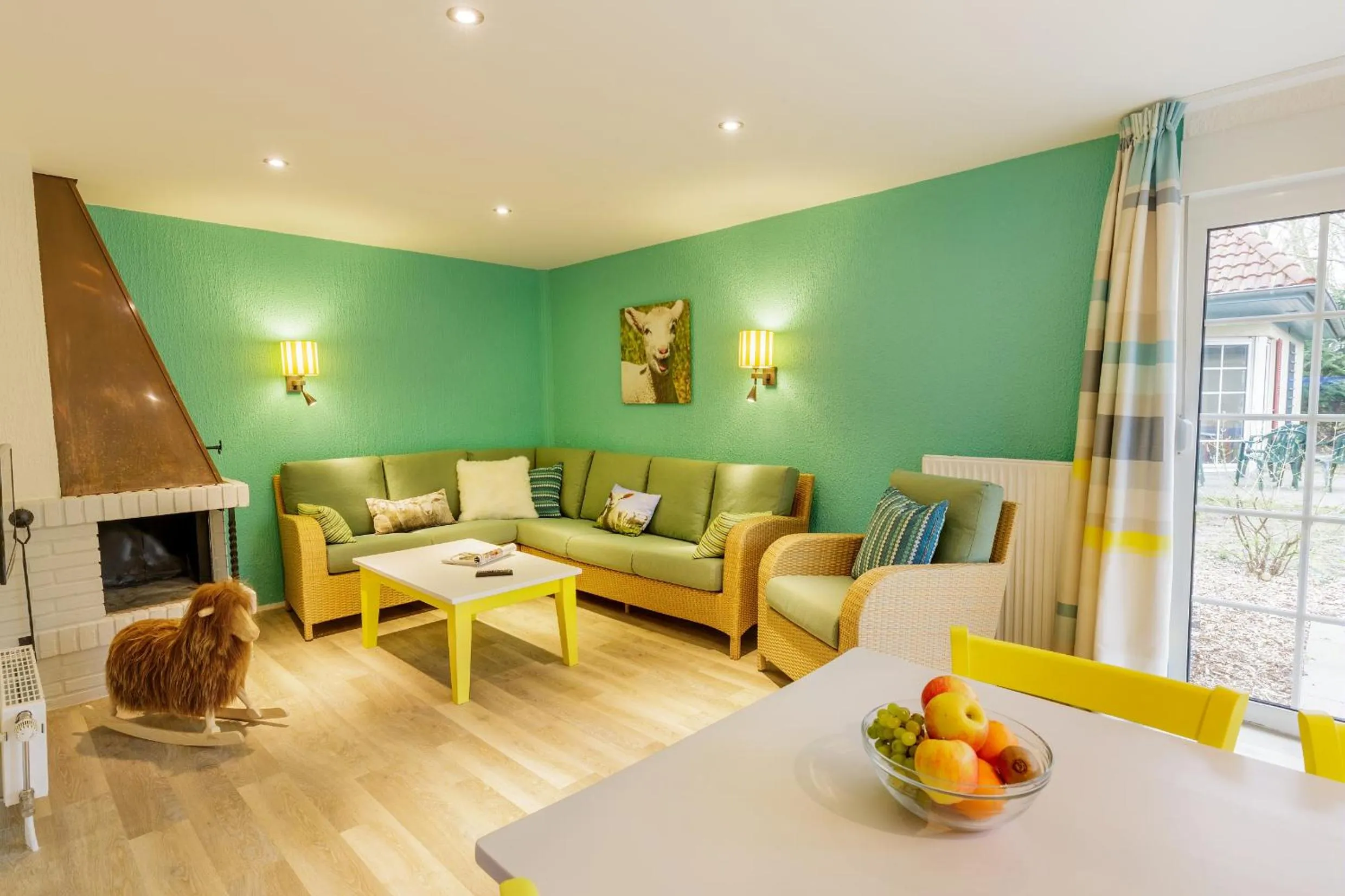 Living room in Center Parcs Nordseeküste Bremerhaven