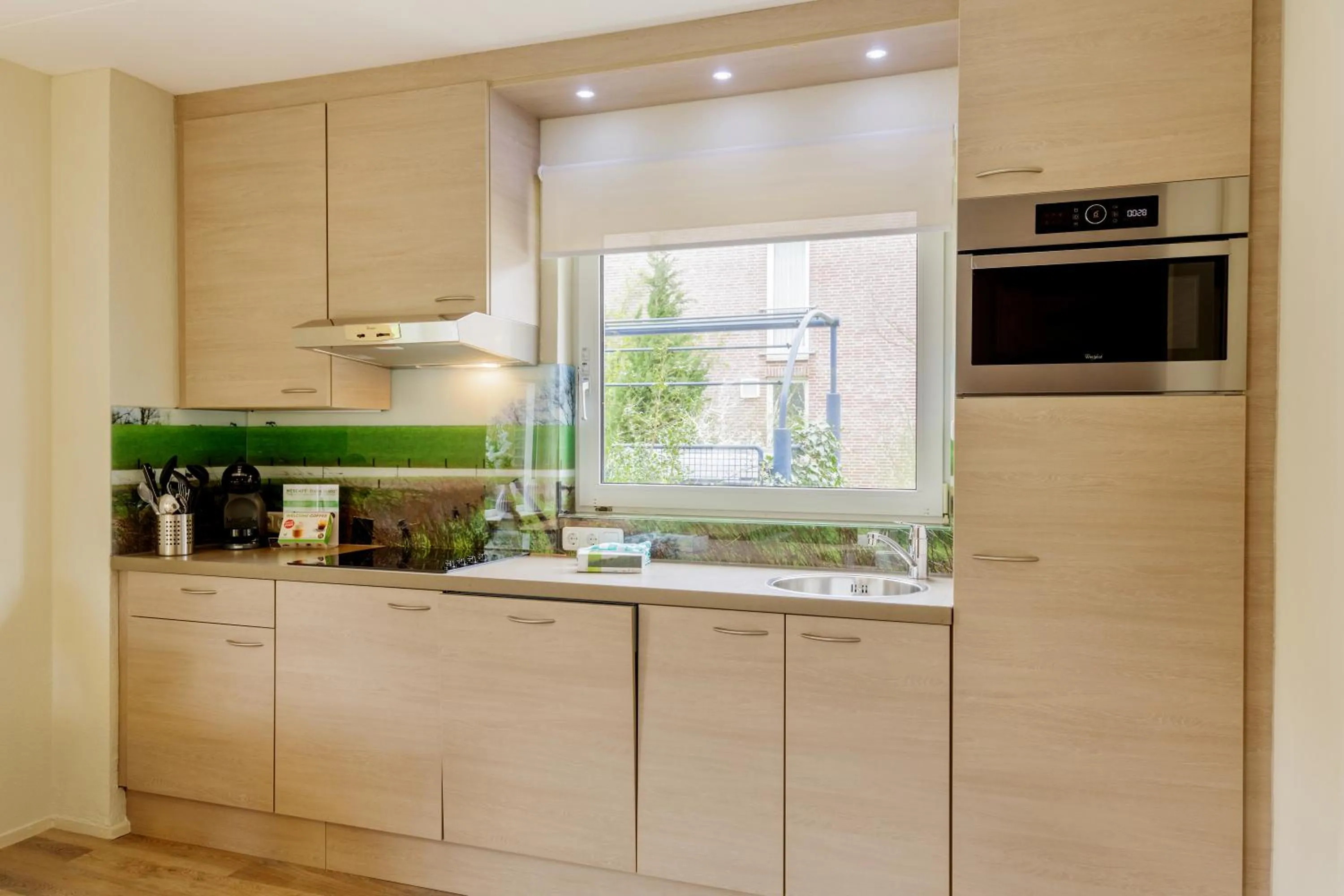 Kitchen or kitchenette in Center Parcs Nordseeküste Bremerhaven