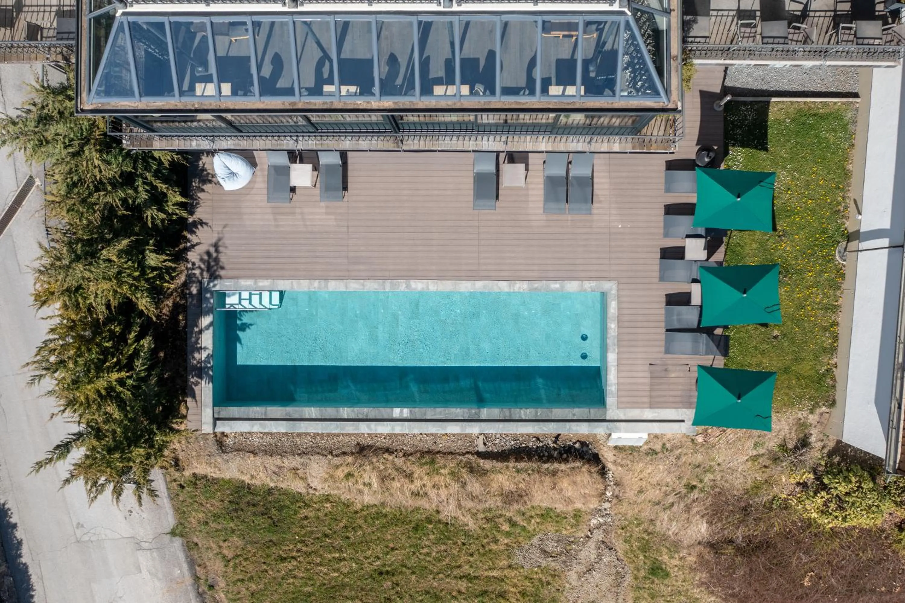 Swimming pool in Hôtel National Resort & Spa