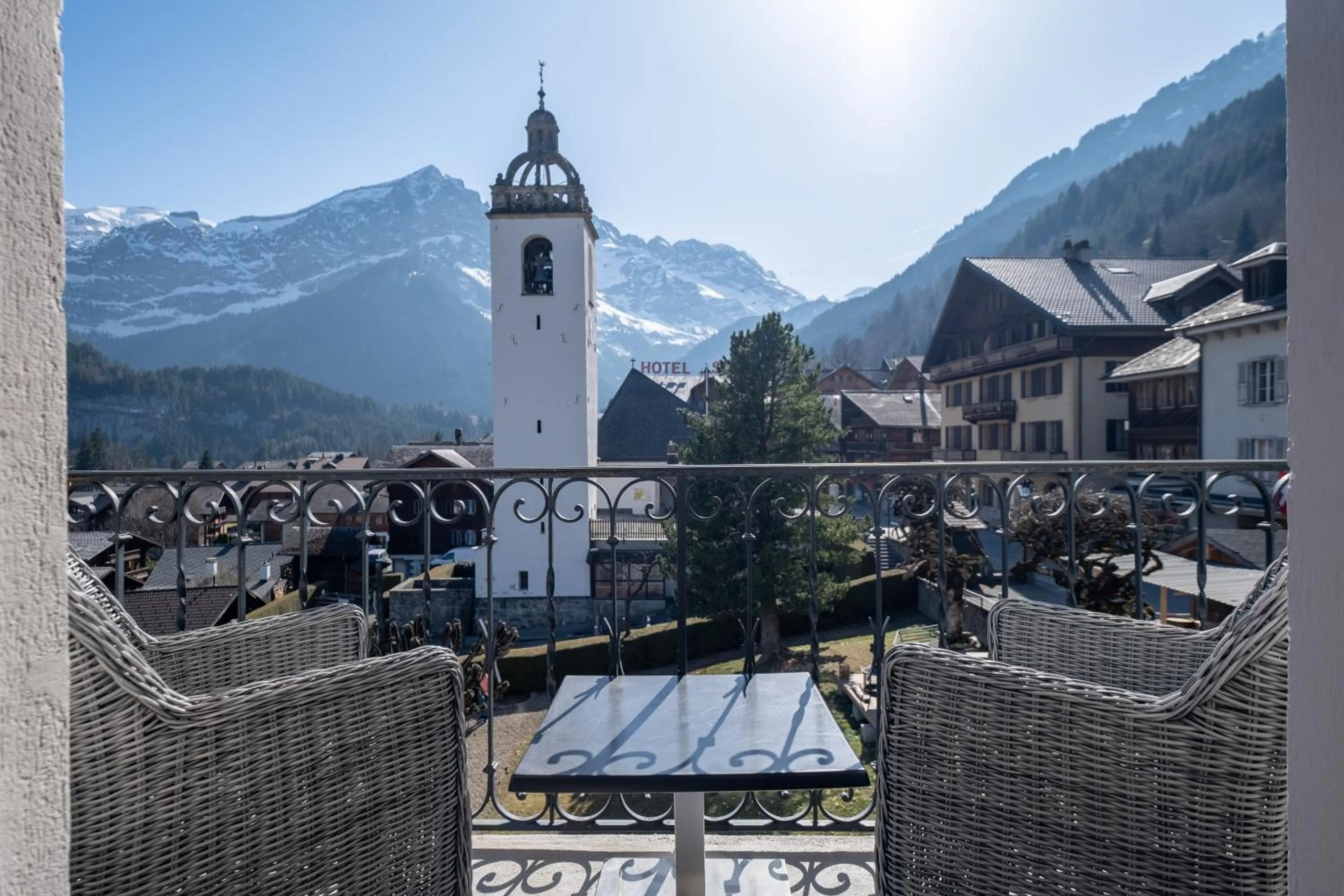Patio in Hôtel National Resort & Spa