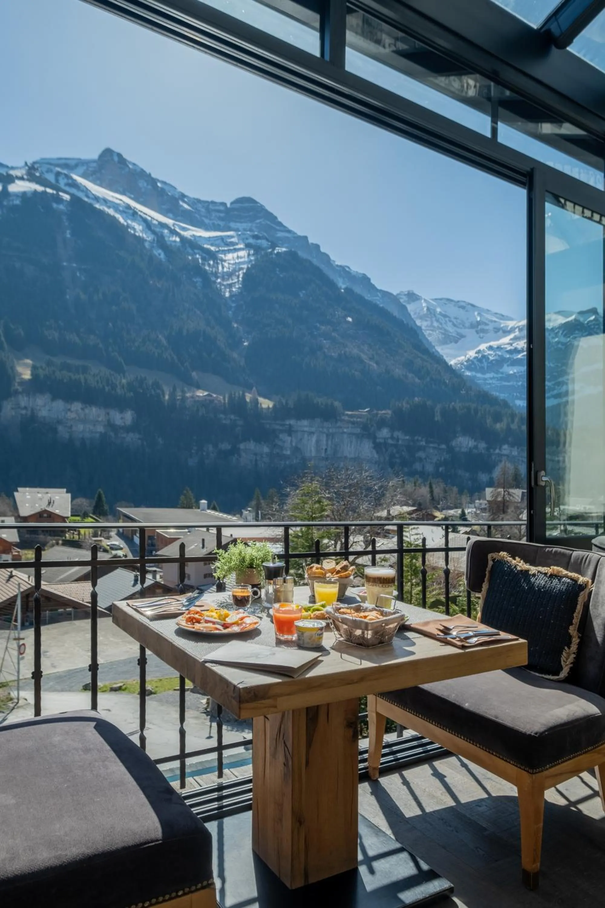 Patio in Hôtel National Resort & Spa