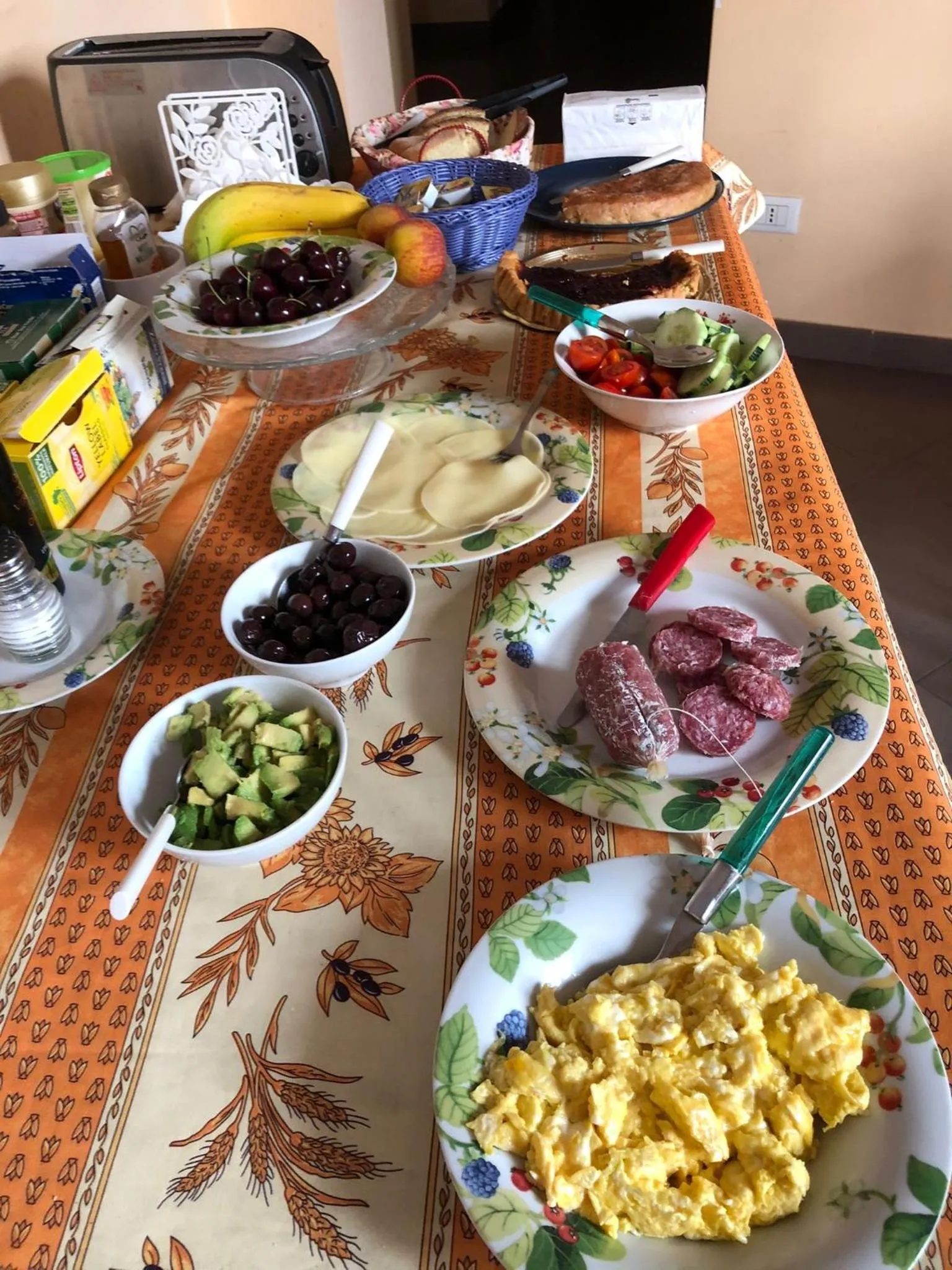 Food and drinks in B&B Vivaldi