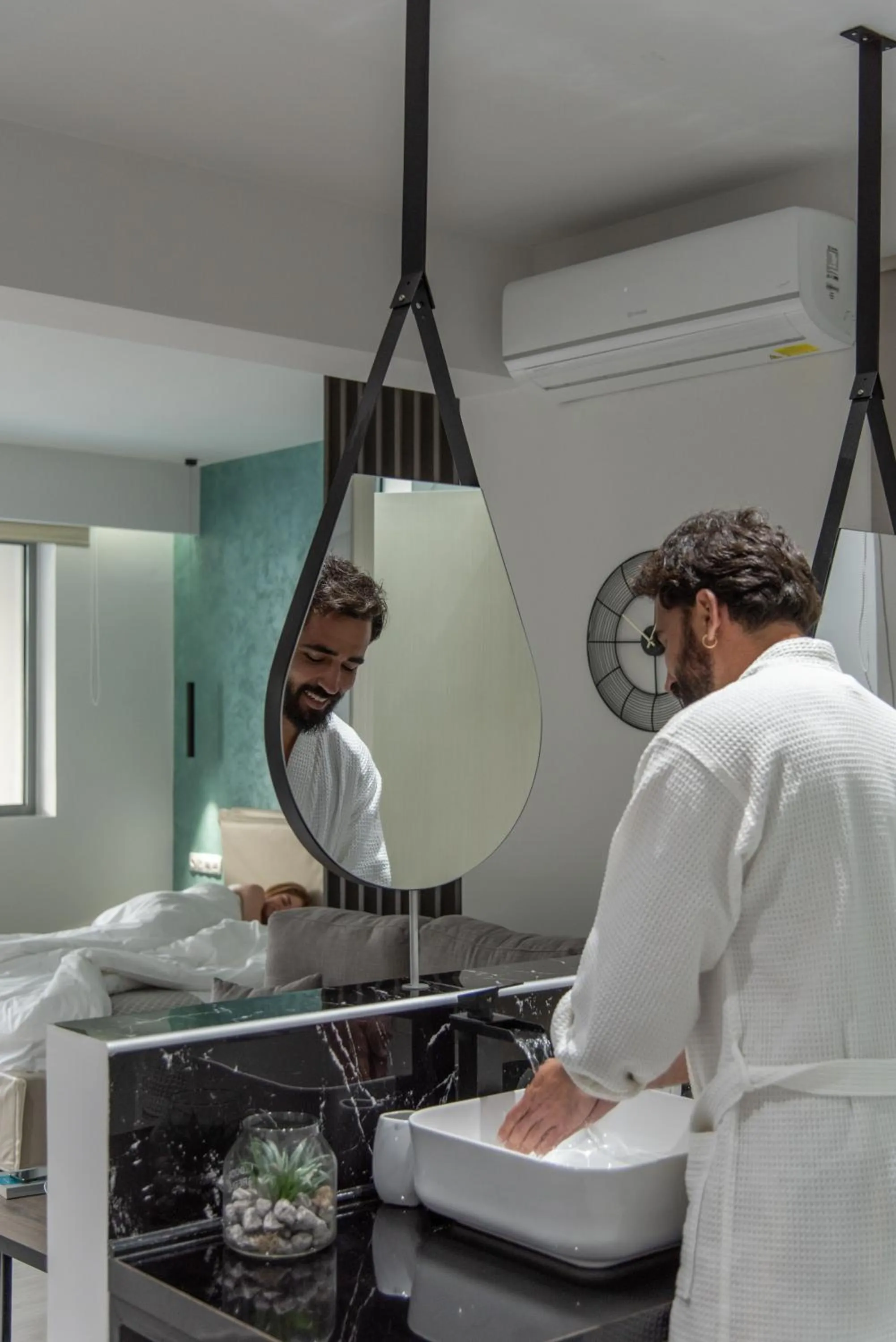 People in xSuites Hotel