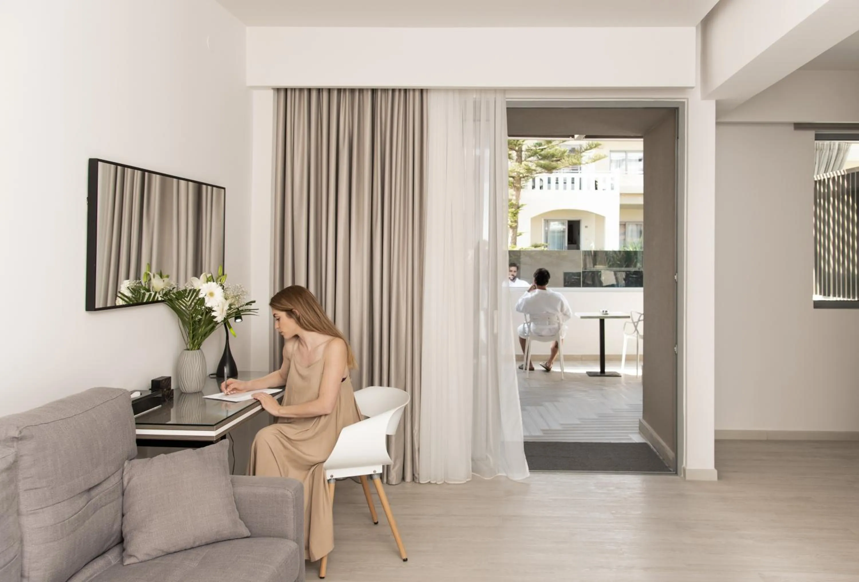 People in xSuites Hotel