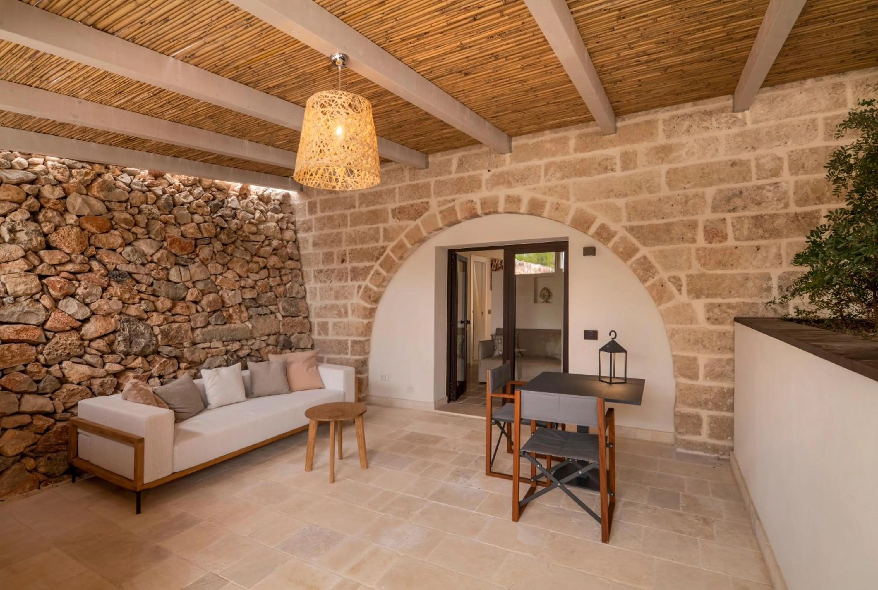 Patio in Masseria Corsano