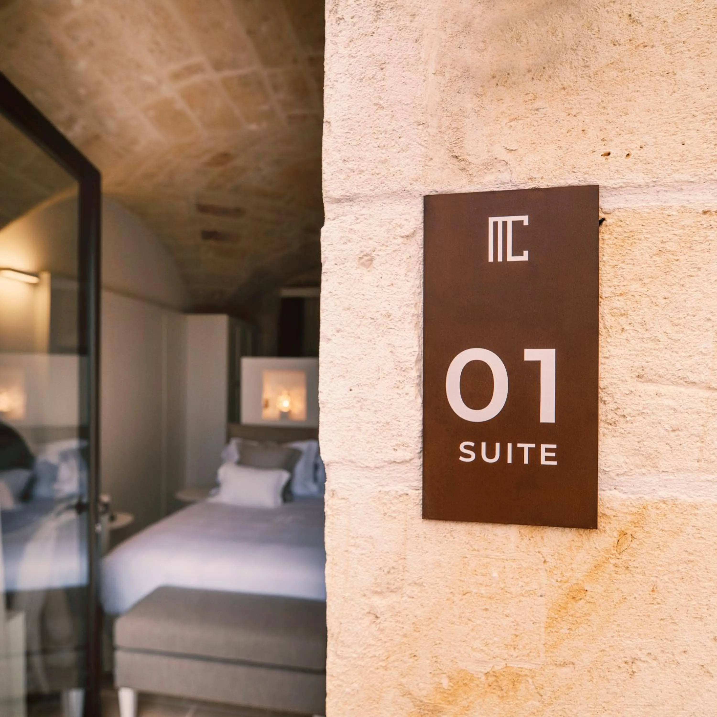 Bedroom, Bed in Masseria Corsano