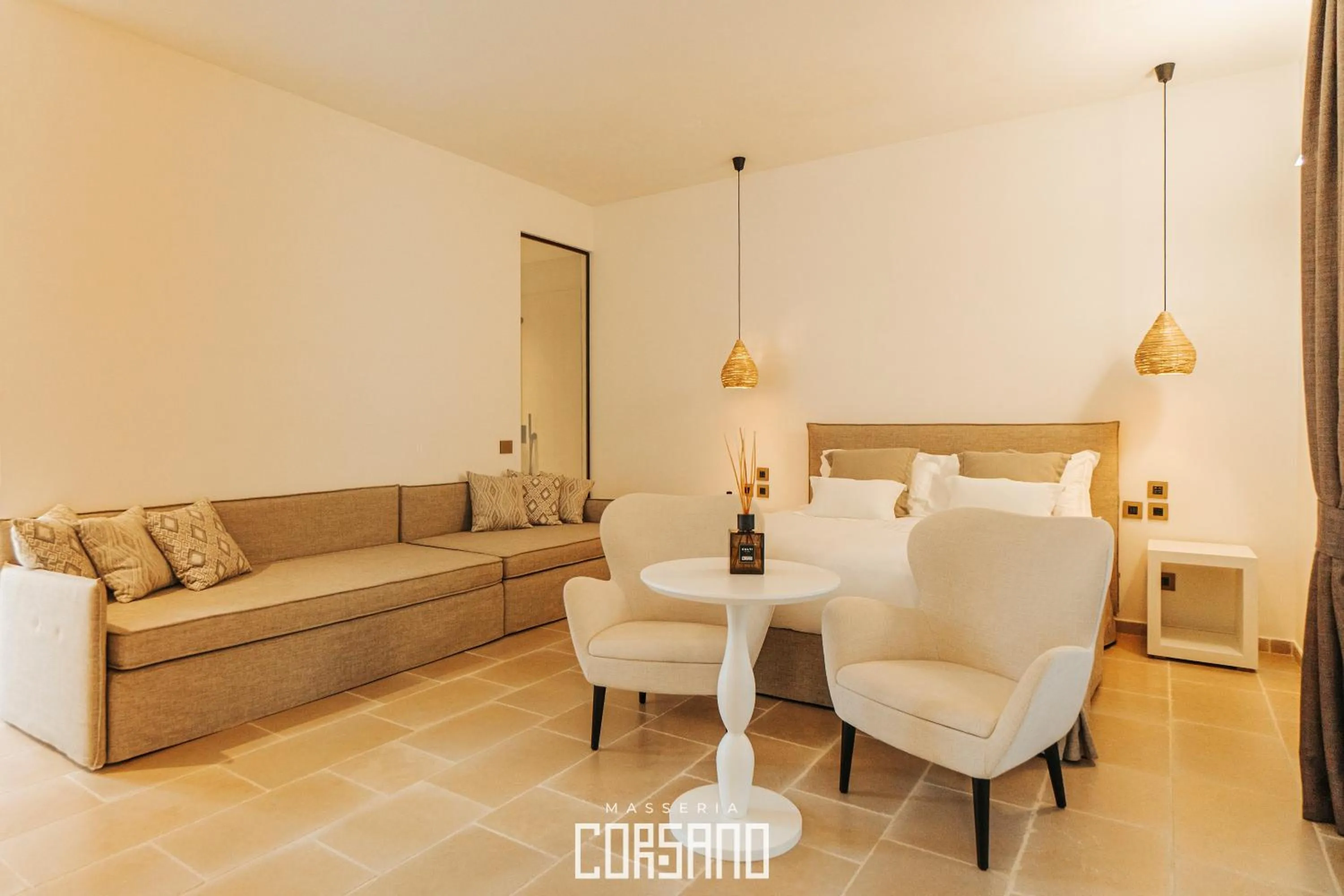 Bed in Masseria Corsano