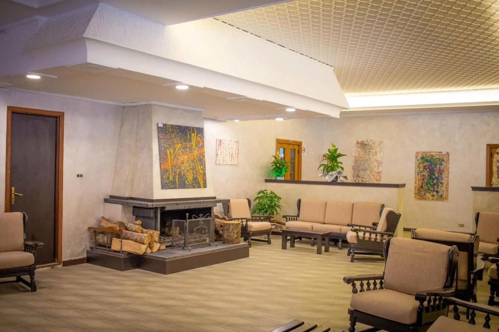 Seating area in Sport Hotel & Residence Il Bivacco del Parco