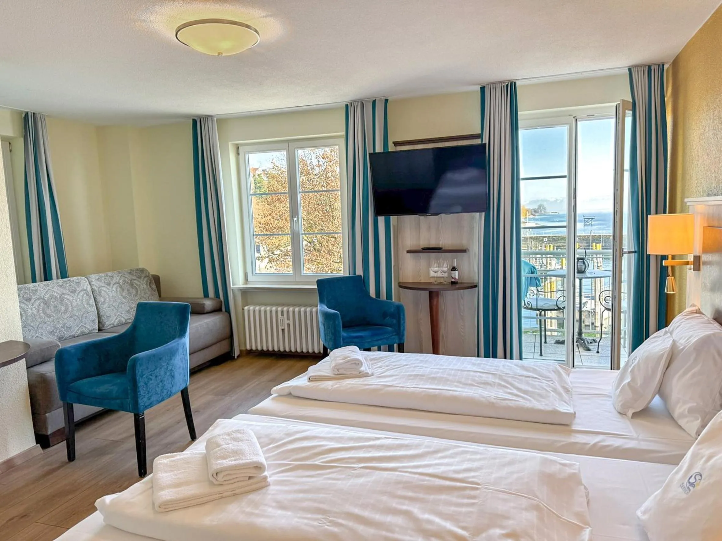 Bed in Hotel & Gästehaus Seehof