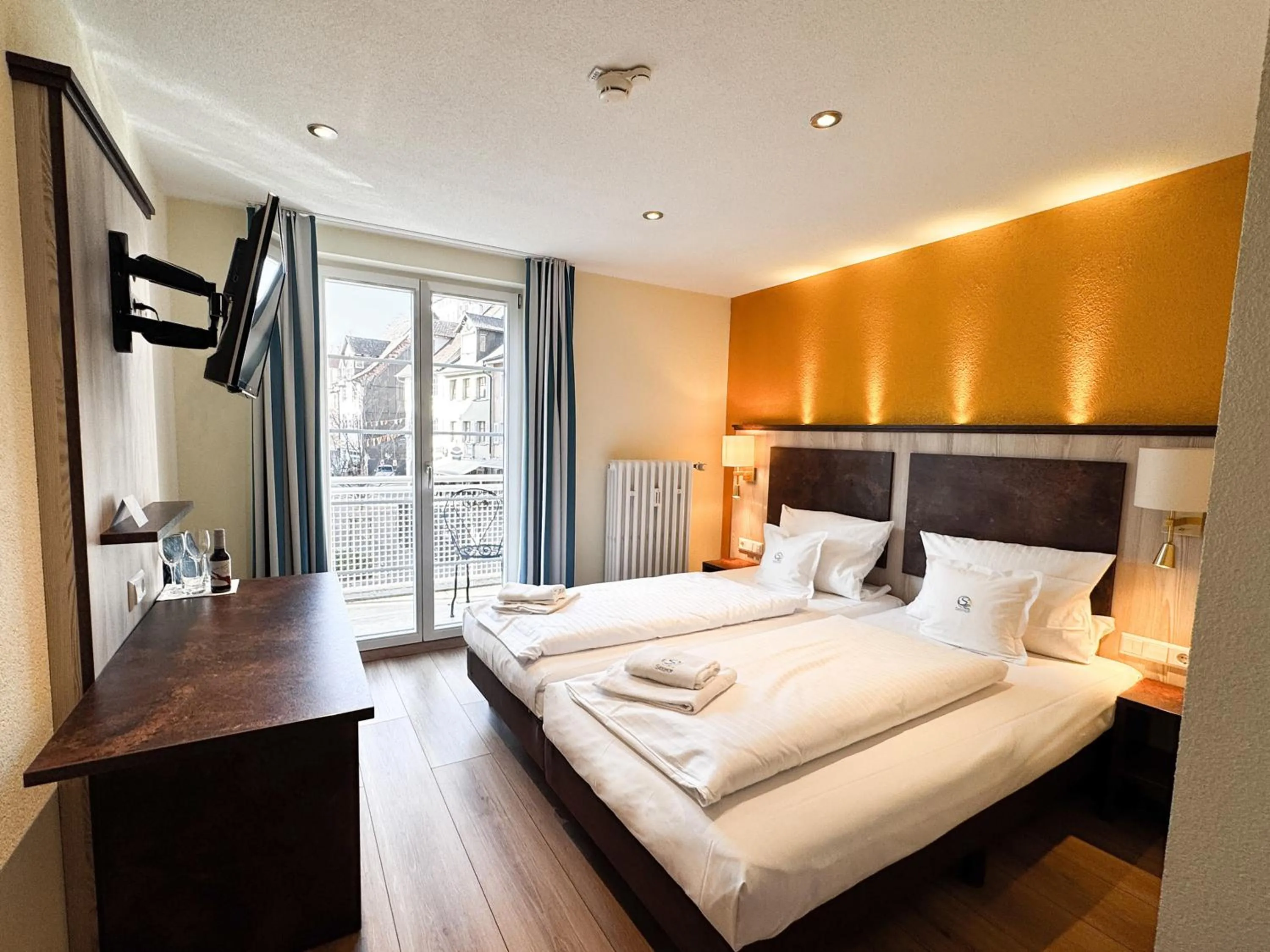 Bed in Hotel & Gästehaus Seehof