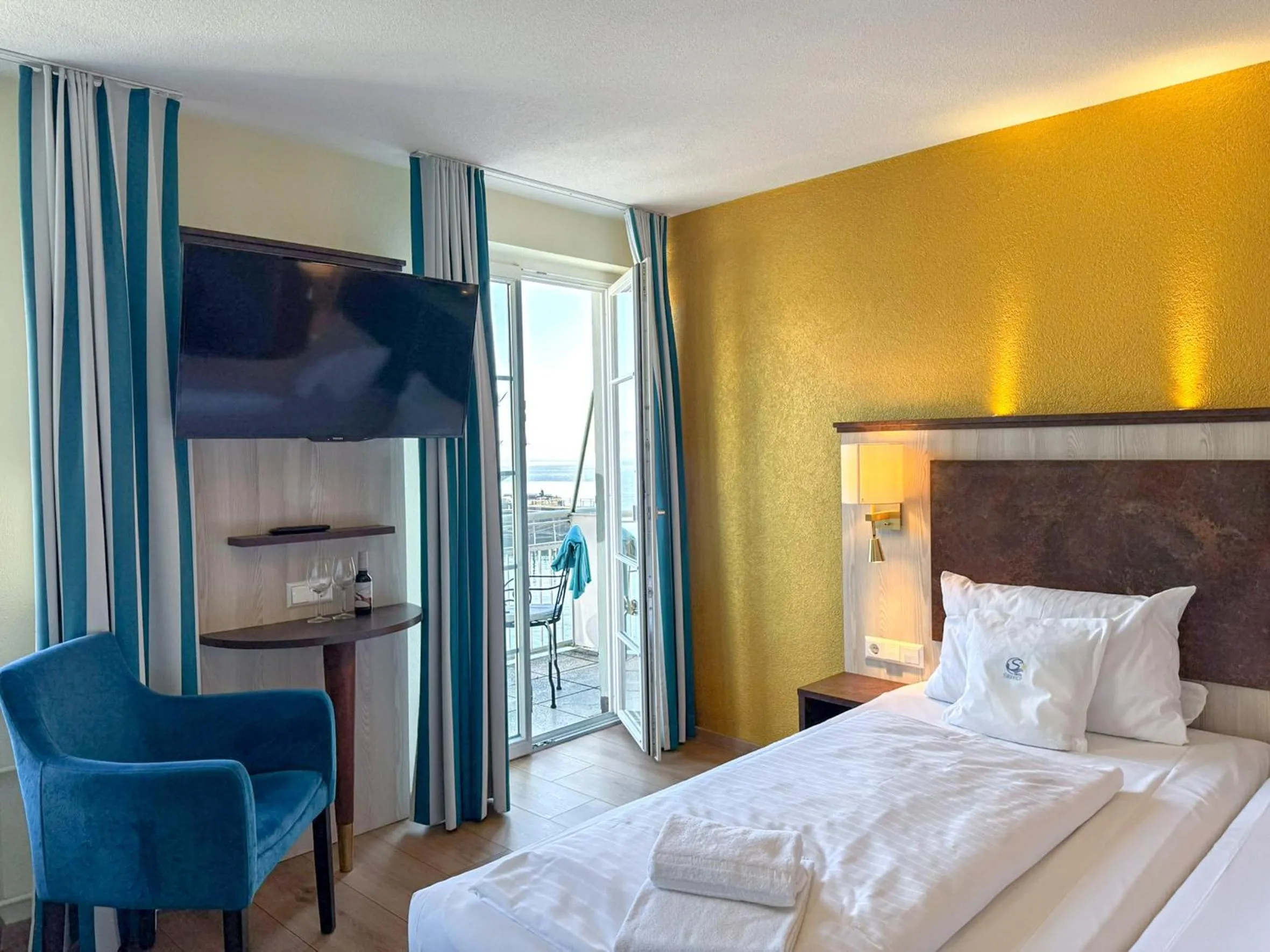 Bed in Hotel & Gästehaus Seehof