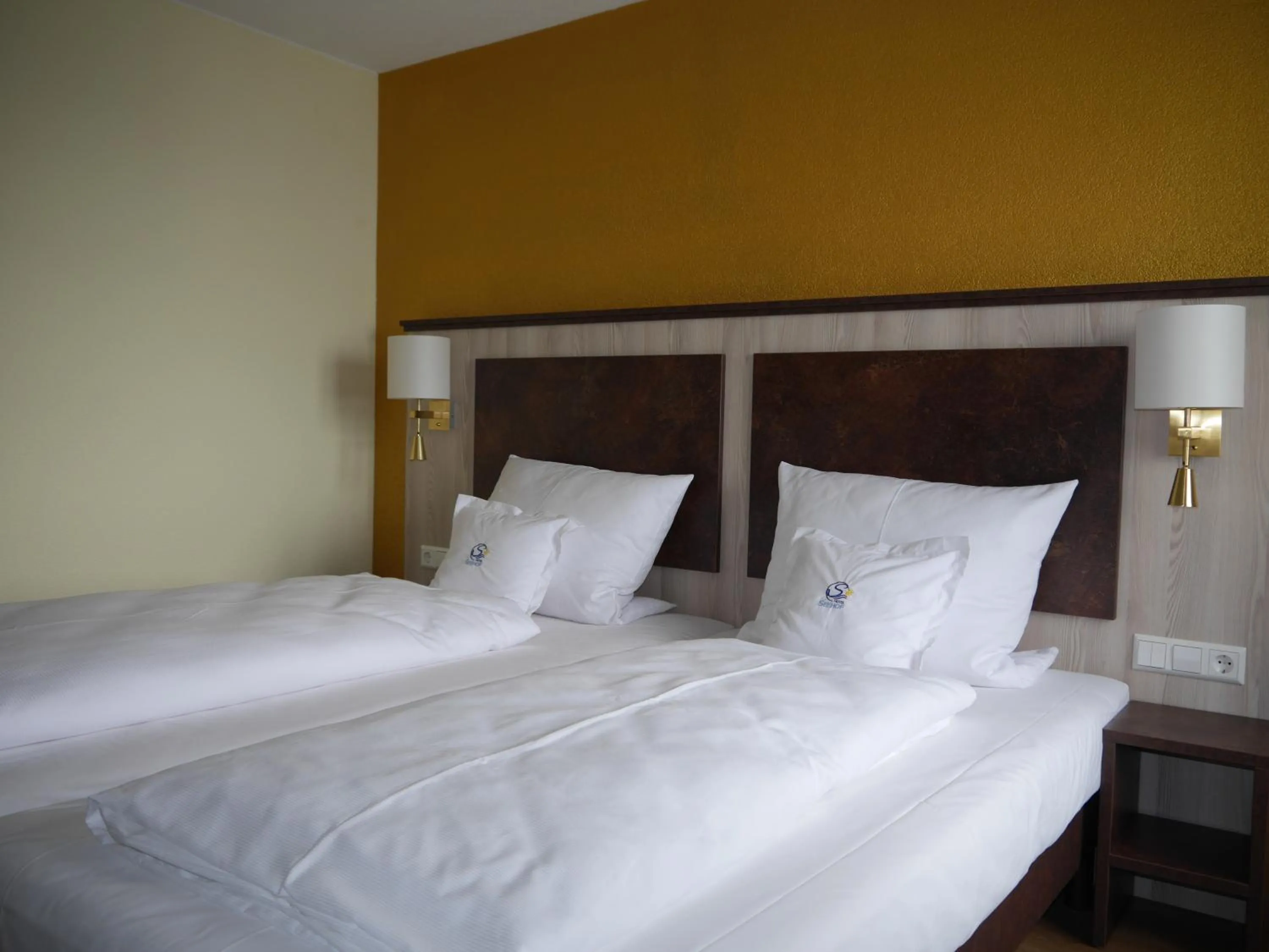 Bed in Hotel & Gästehaus Seehof