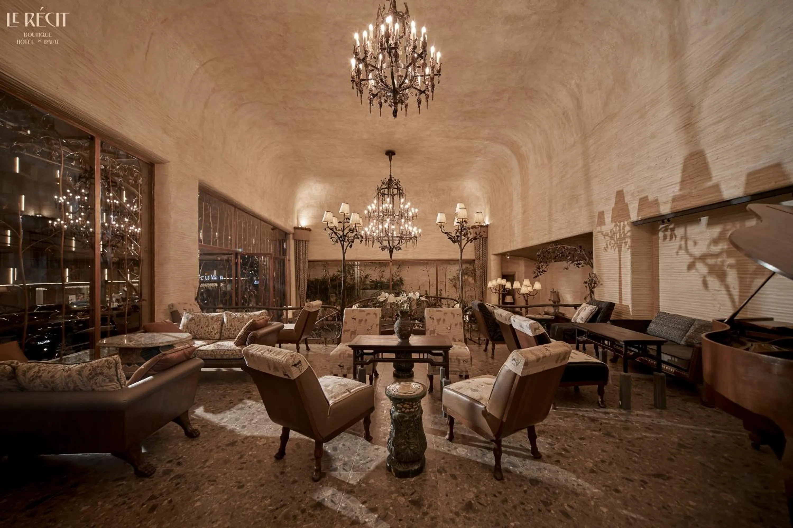 Lounge or bar in Le Récit Boutique Hôtel de Dalat