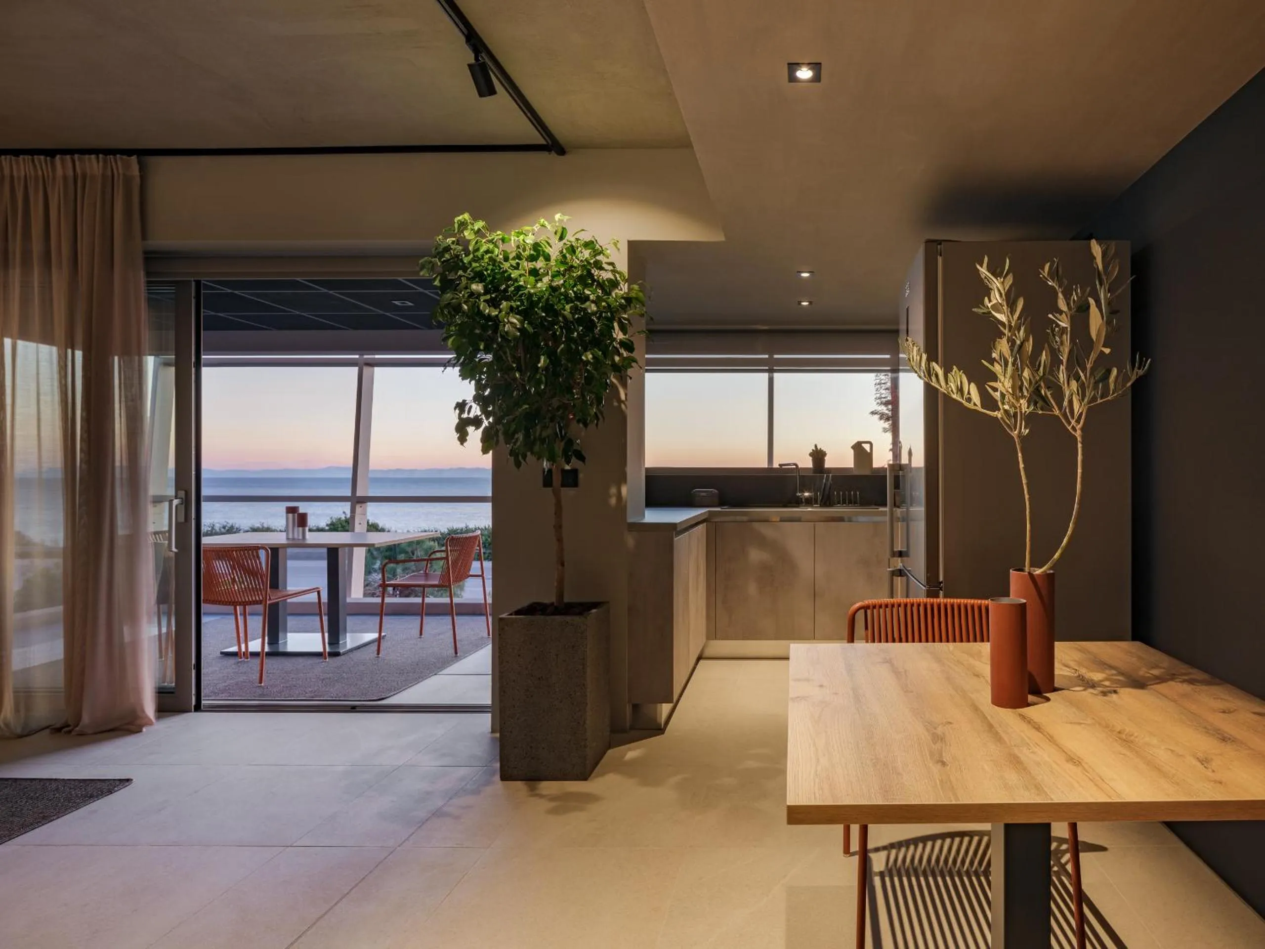 Dining area in 3 Olive Trees